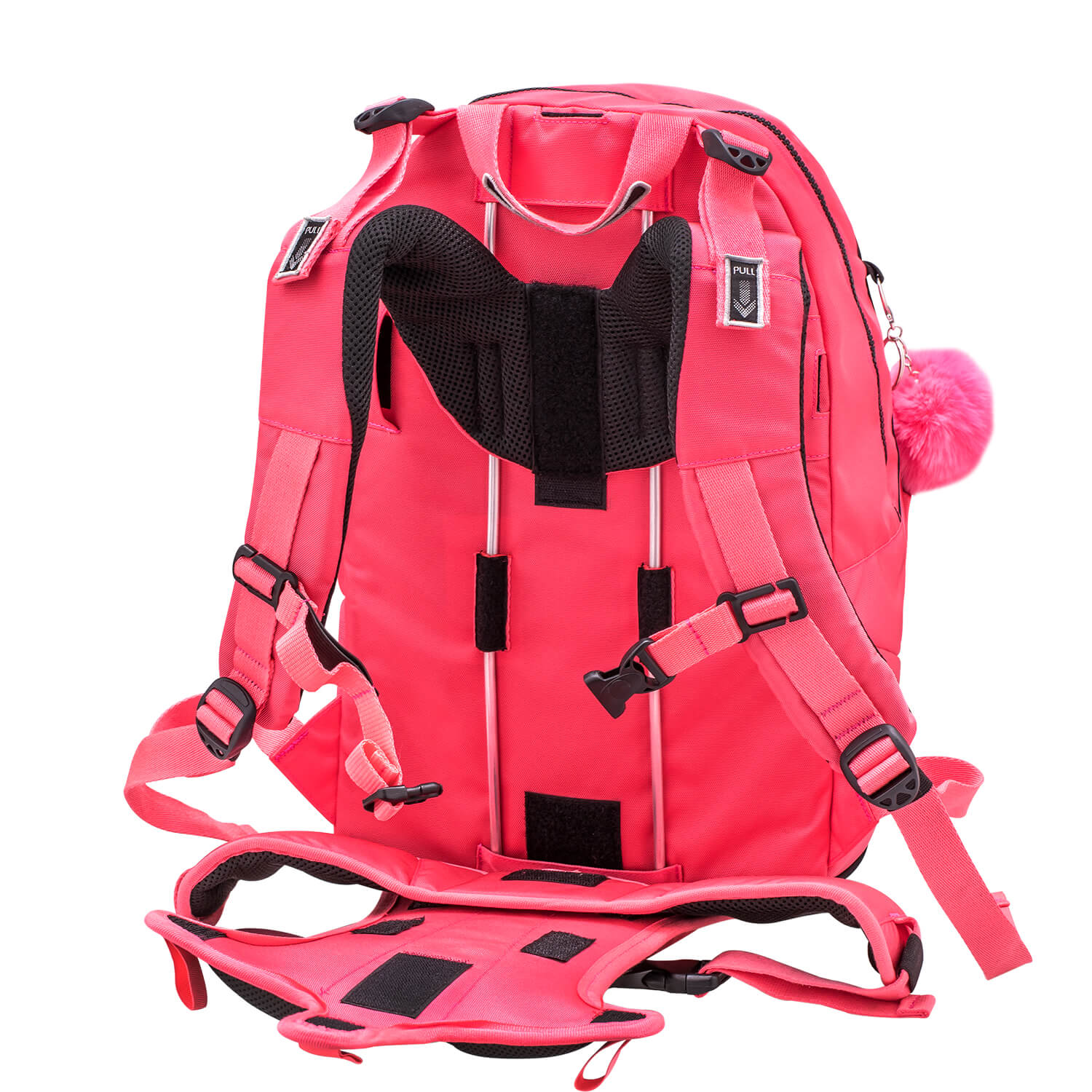 Premium Backpack & Fanny Pack Coral Paradise Schulranzen 2tlg.