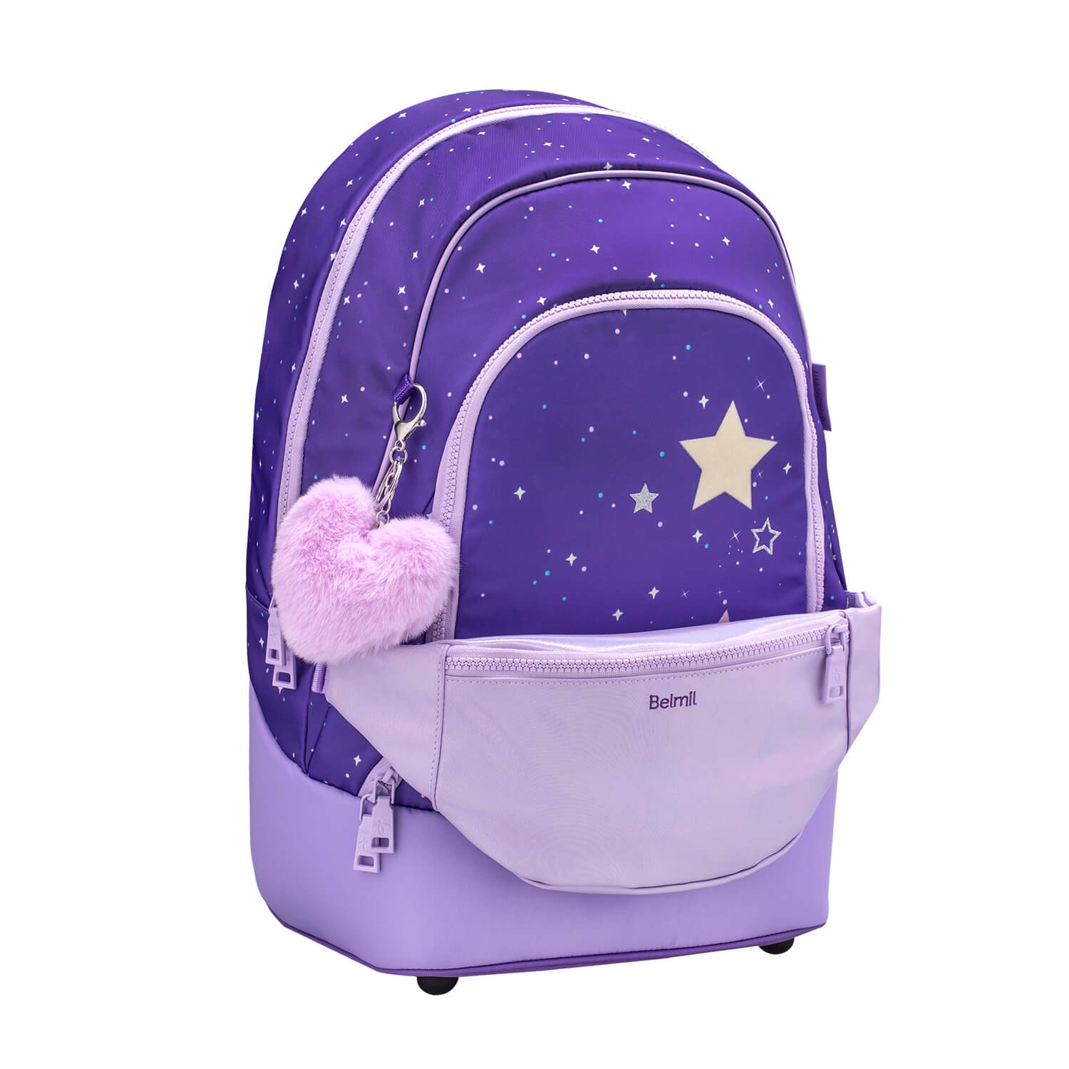 Premium Backpack & Fanny Pack Dahlia Schulranzen 2tlg.