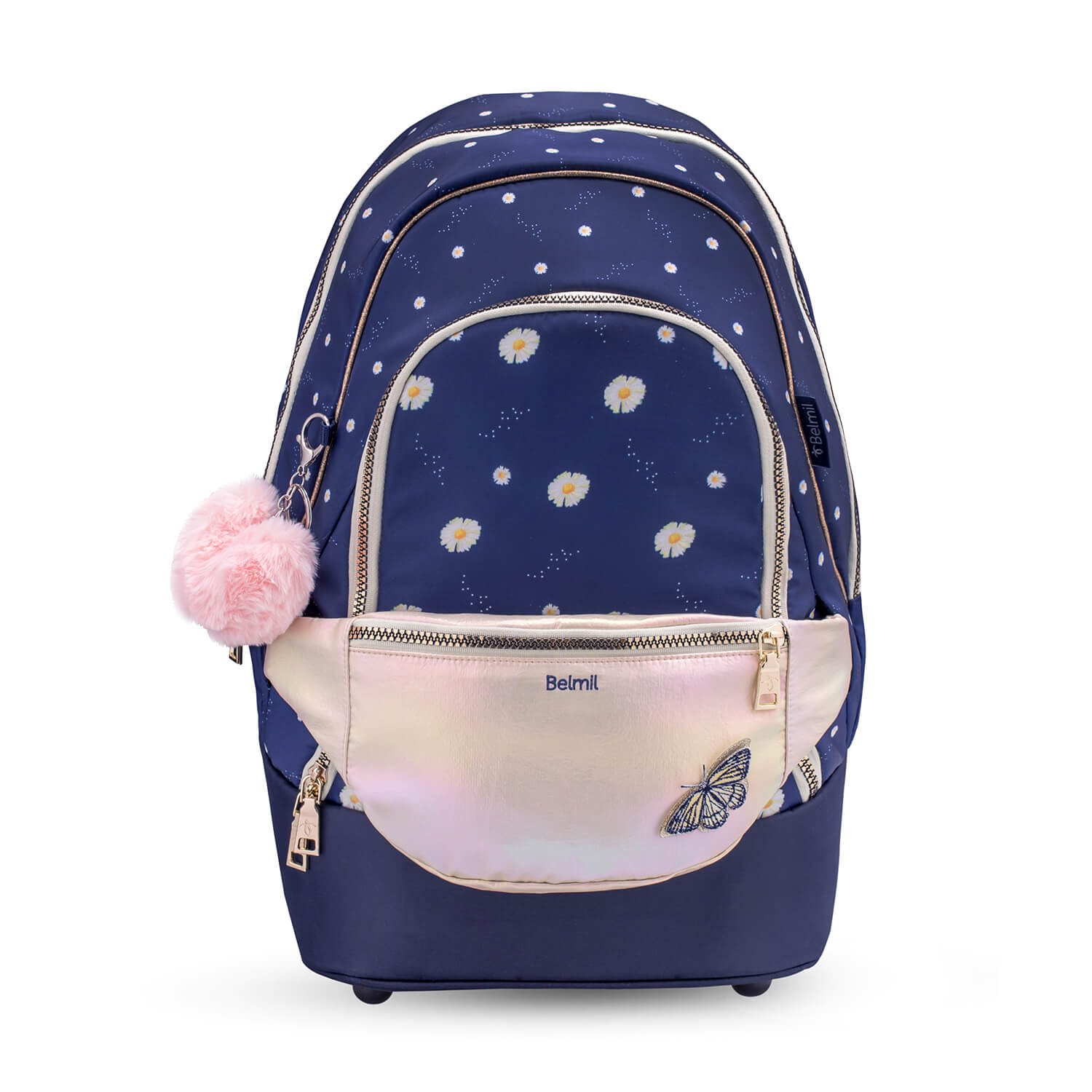 Premium Backpack & Fanny Pack Daisy Schulranzen 2tlg.