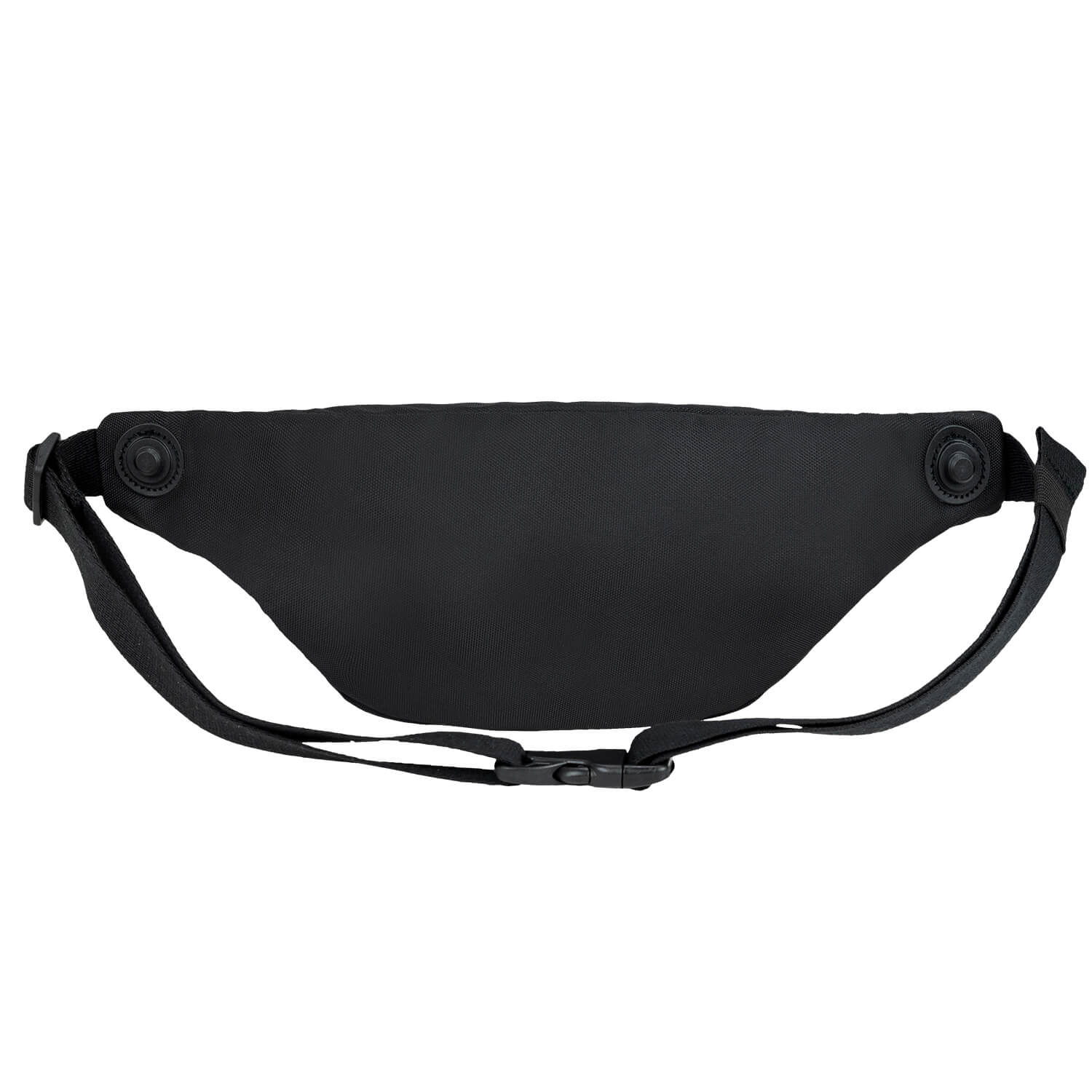 Premium Backpack & Fanny Pack Black Grey Schoolbag 2pcs.