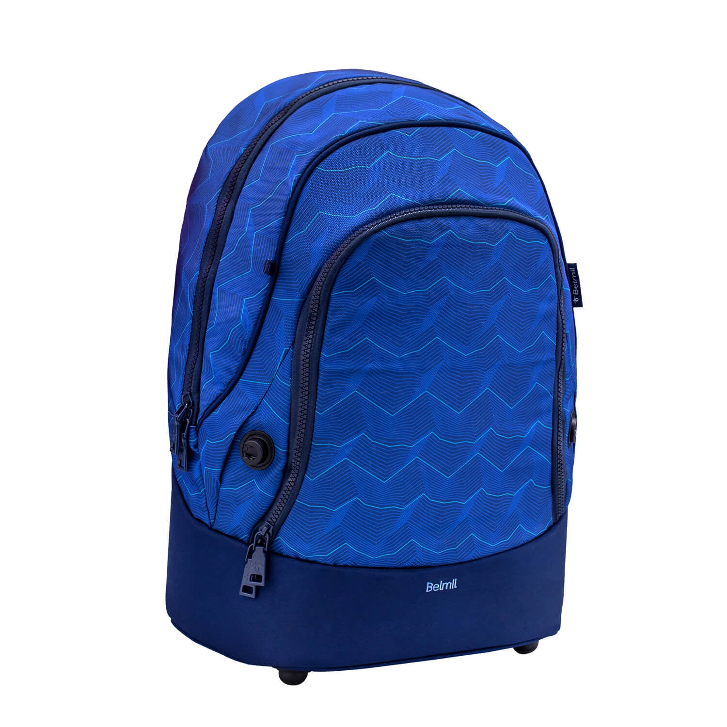 Premium Backpack & Fanny Pack Estate Blue Schoolbag 2pcs.