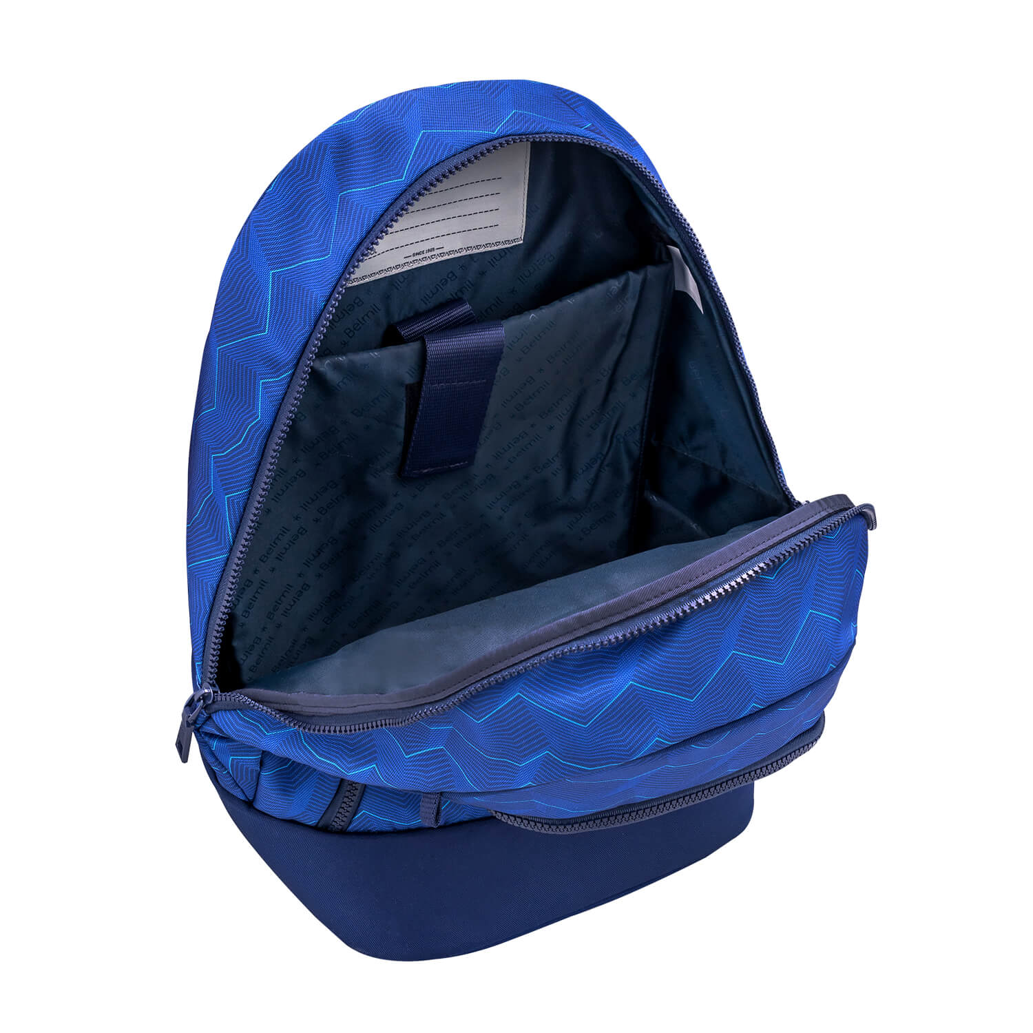 Premium Backpack & Fanny Pack Estate Blue Schoolbag 2pcs.