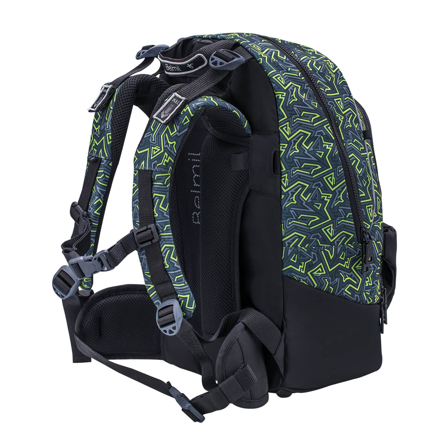 Premium Backpack & Fanny Pack Iguana Schoolbag 2pcs.