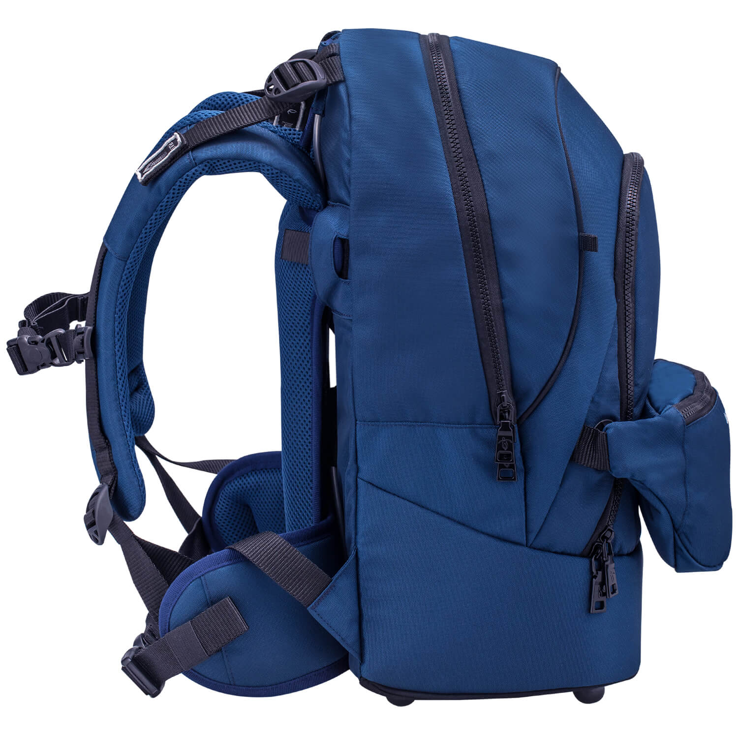 Premium Backpack & Fanny Pack Navy Blue Schoolbag 2pcs.