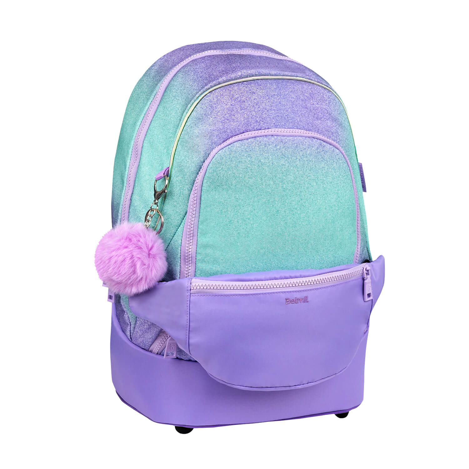 Premium Backpack & Fanny Pack Serenity Schulranzen 2tlg.