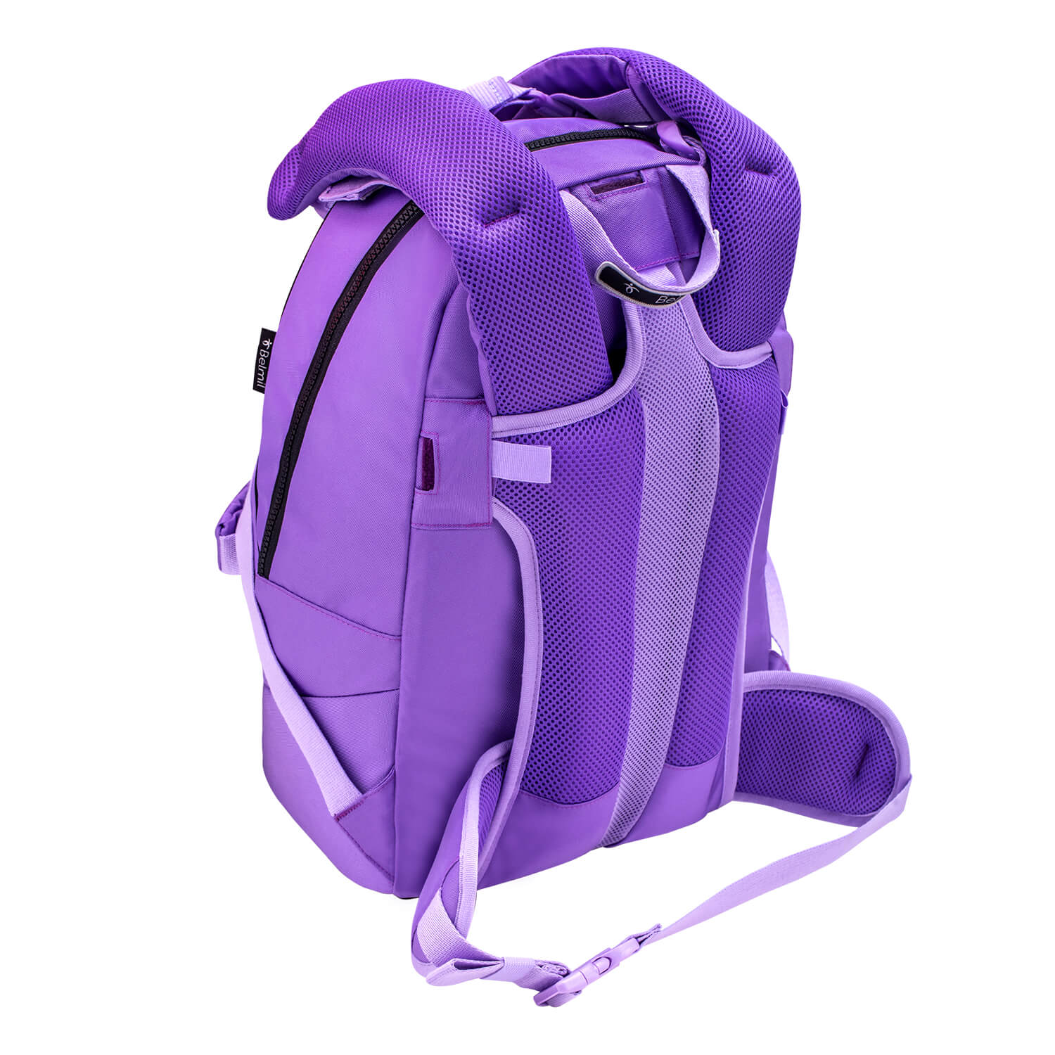 Premium Backpack & Fanny Pack Tulip Purple Schulranzen 2tlg.