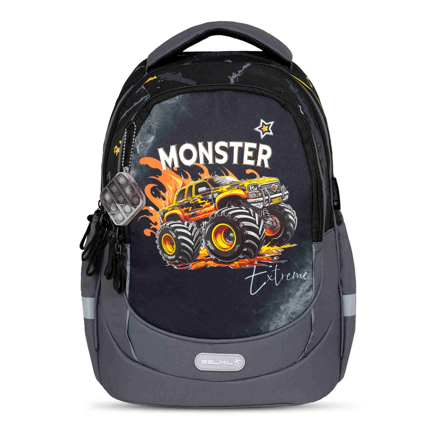 Monster truck school bag hotsell