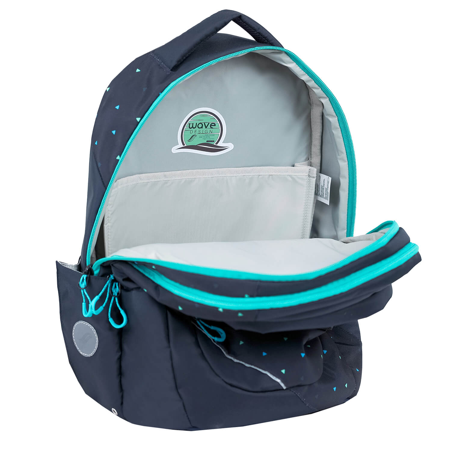 Wave Prime Dots Aurora Schulrucksack