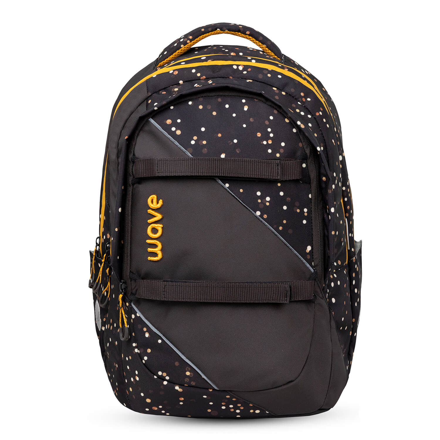 Wave Prime Dots Sand Schulrucksack