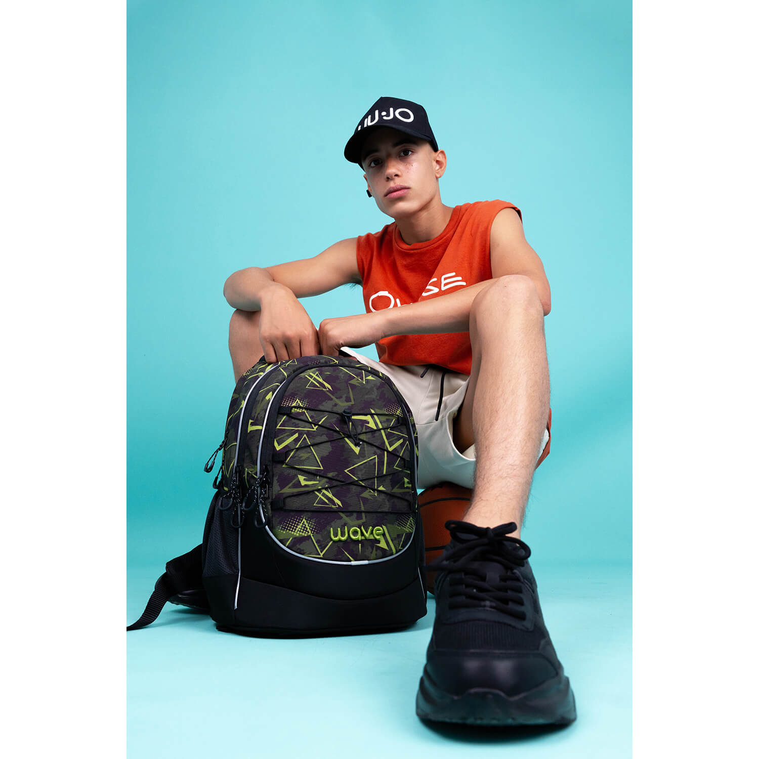 Wave Boost Waves Bold school backpack