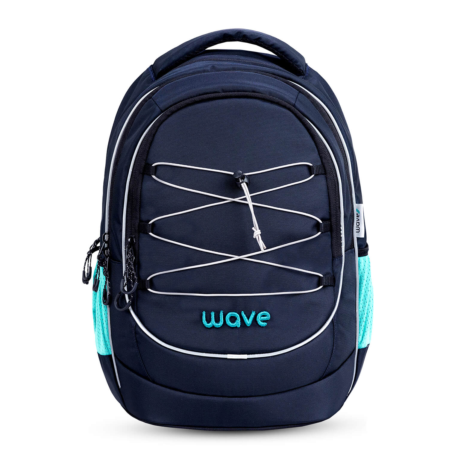 Wave Boost Gradient Aurora school backpack