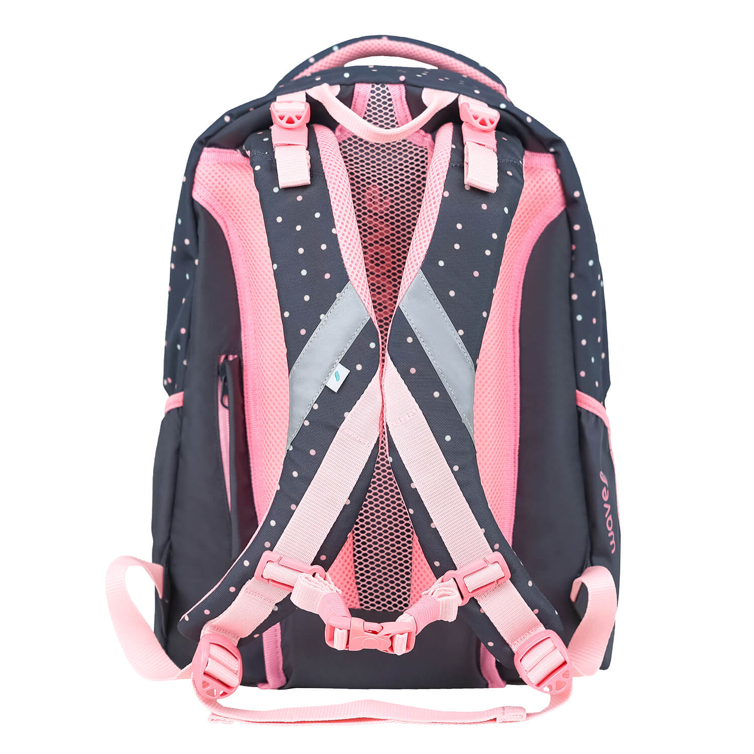 Wave Infinity Move Dots Pinky school backpack