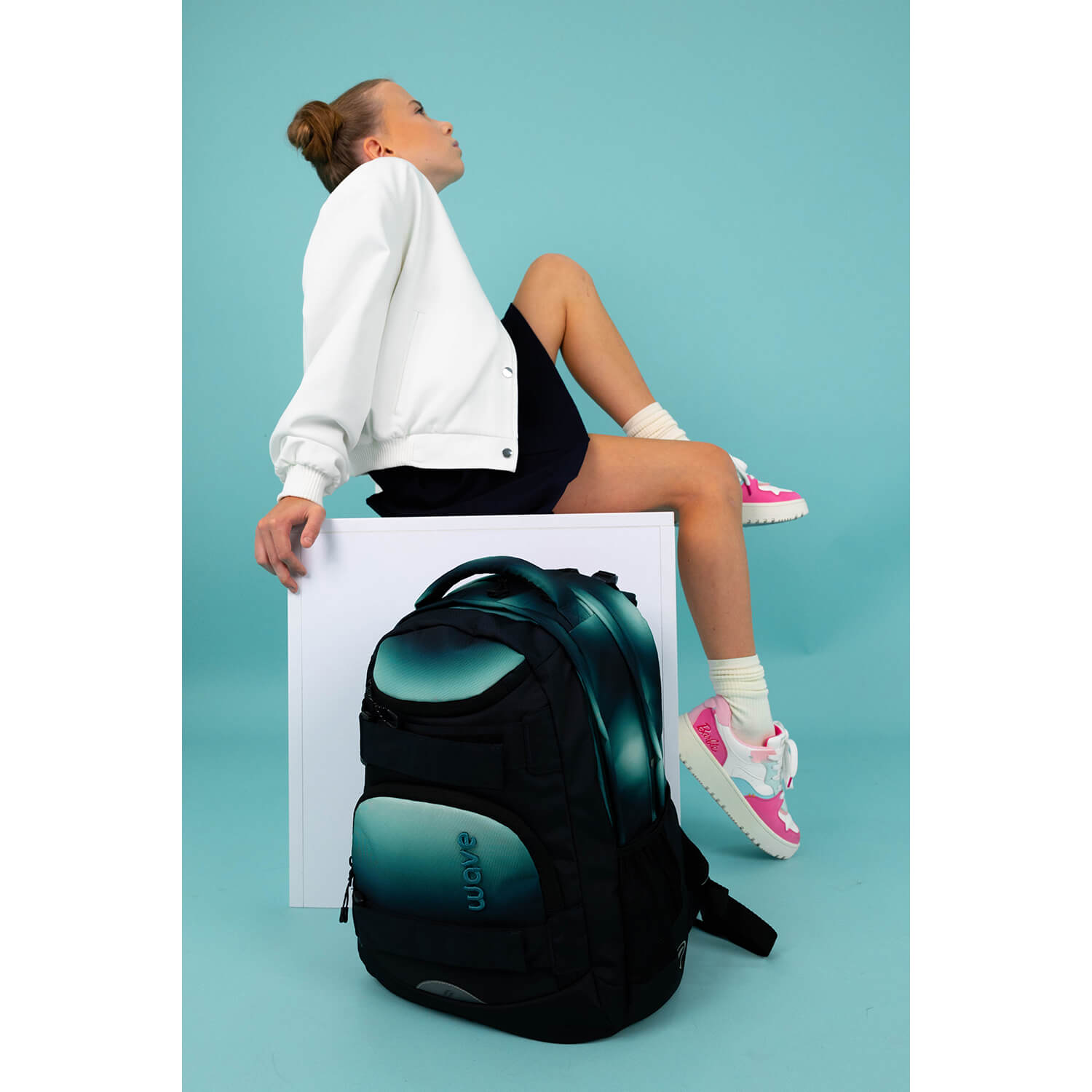 Wave Infinity Move Gradient Aurora Schulrucksack