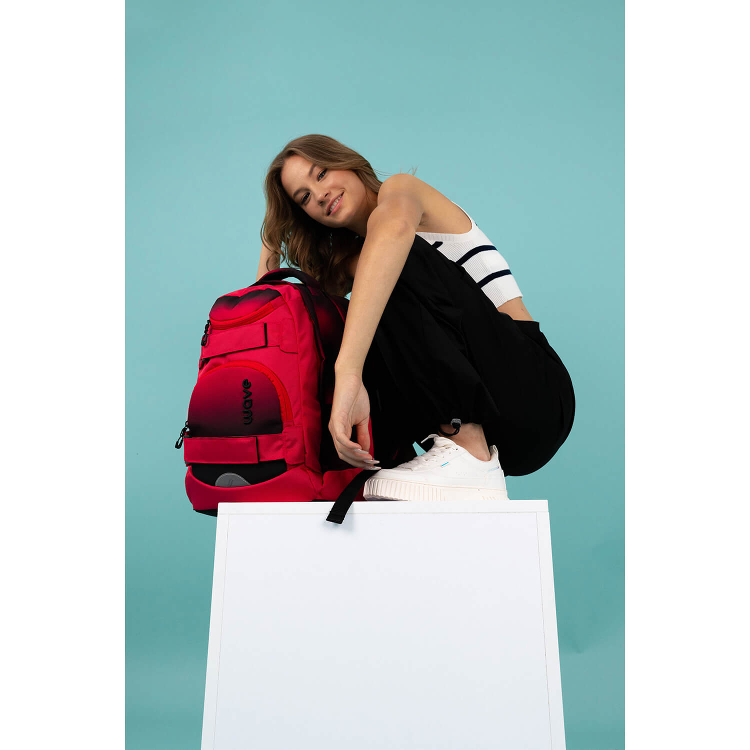 Wave Infinity Move Gradient Meteor school backpack