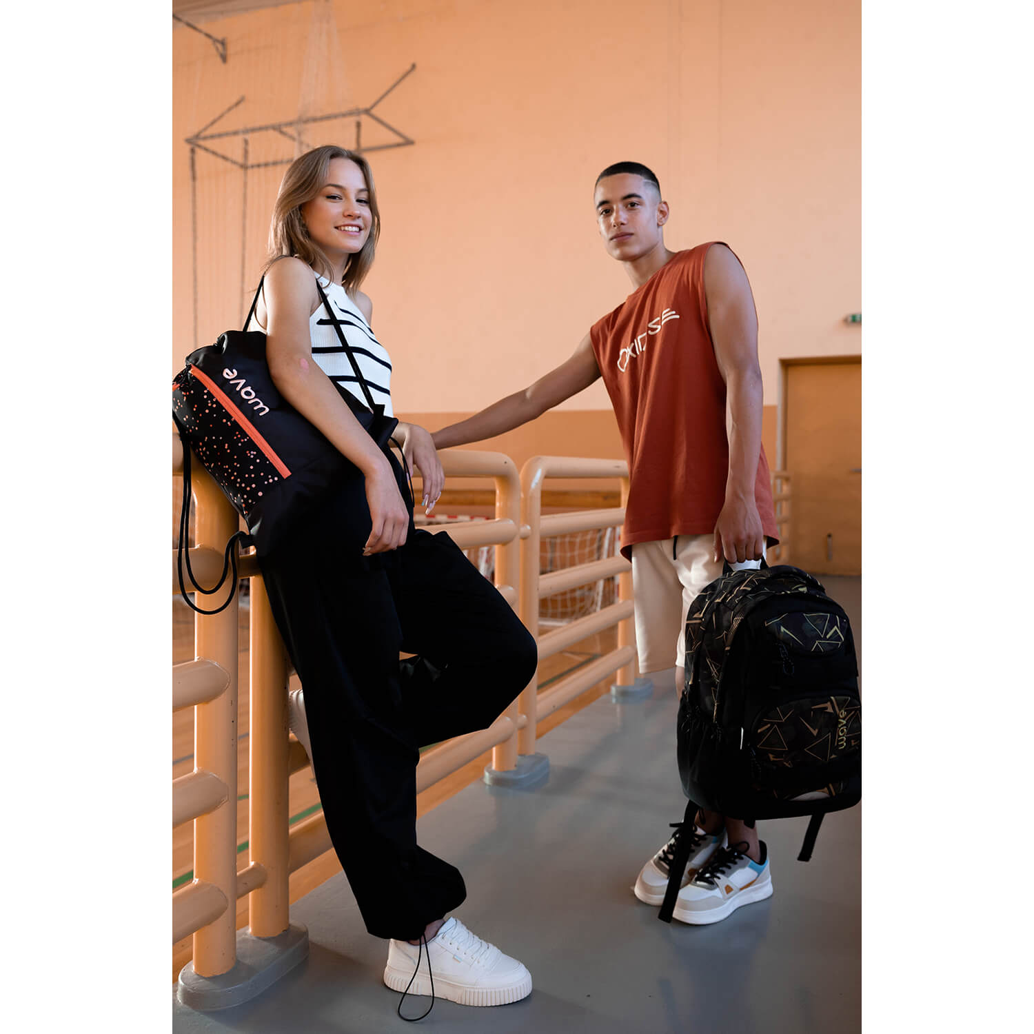 Wave Infinity Move Waves Bold school backpack