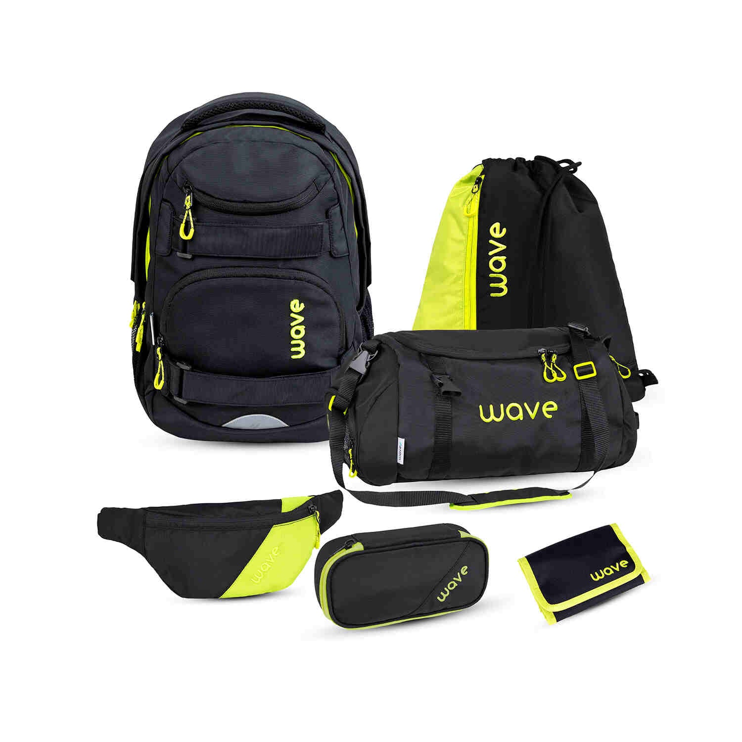 Wave Infinity Move Bold backpack Set 5 Pcs