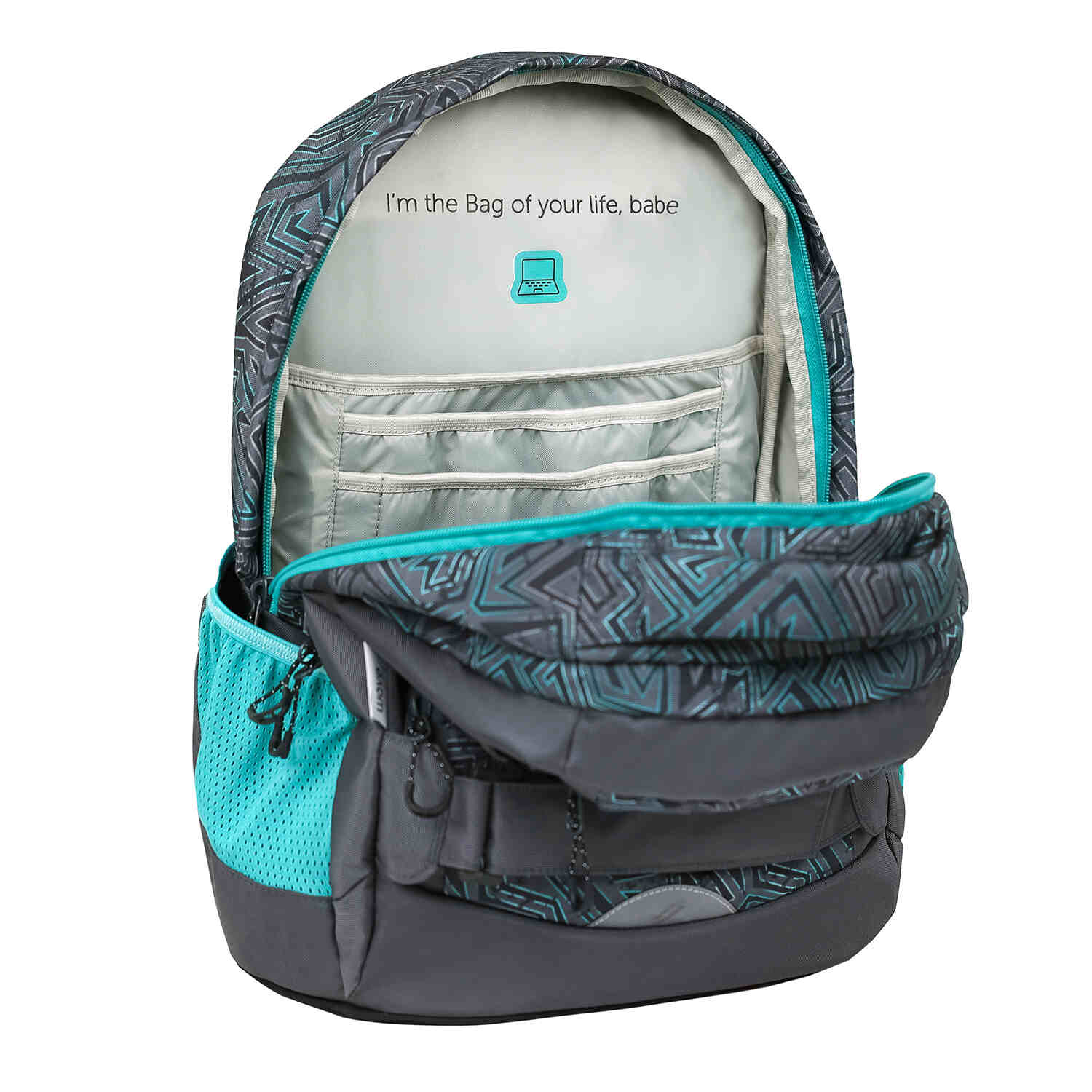 Wave Infinity Move Chaos Lagoon backpack Set 5 Pcs