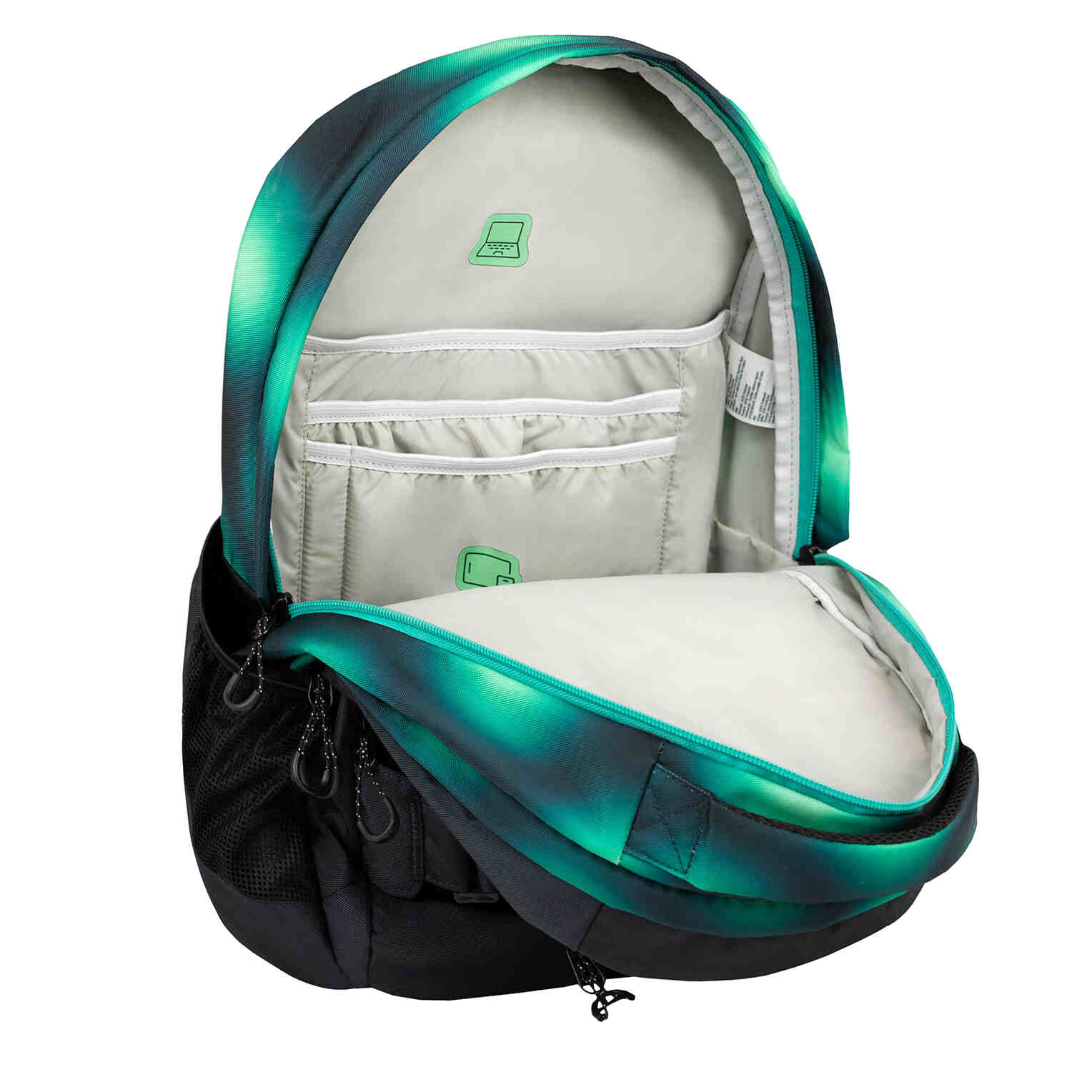 Wave Infinity Move Gradient Aurora backpack Set 5 Pcs