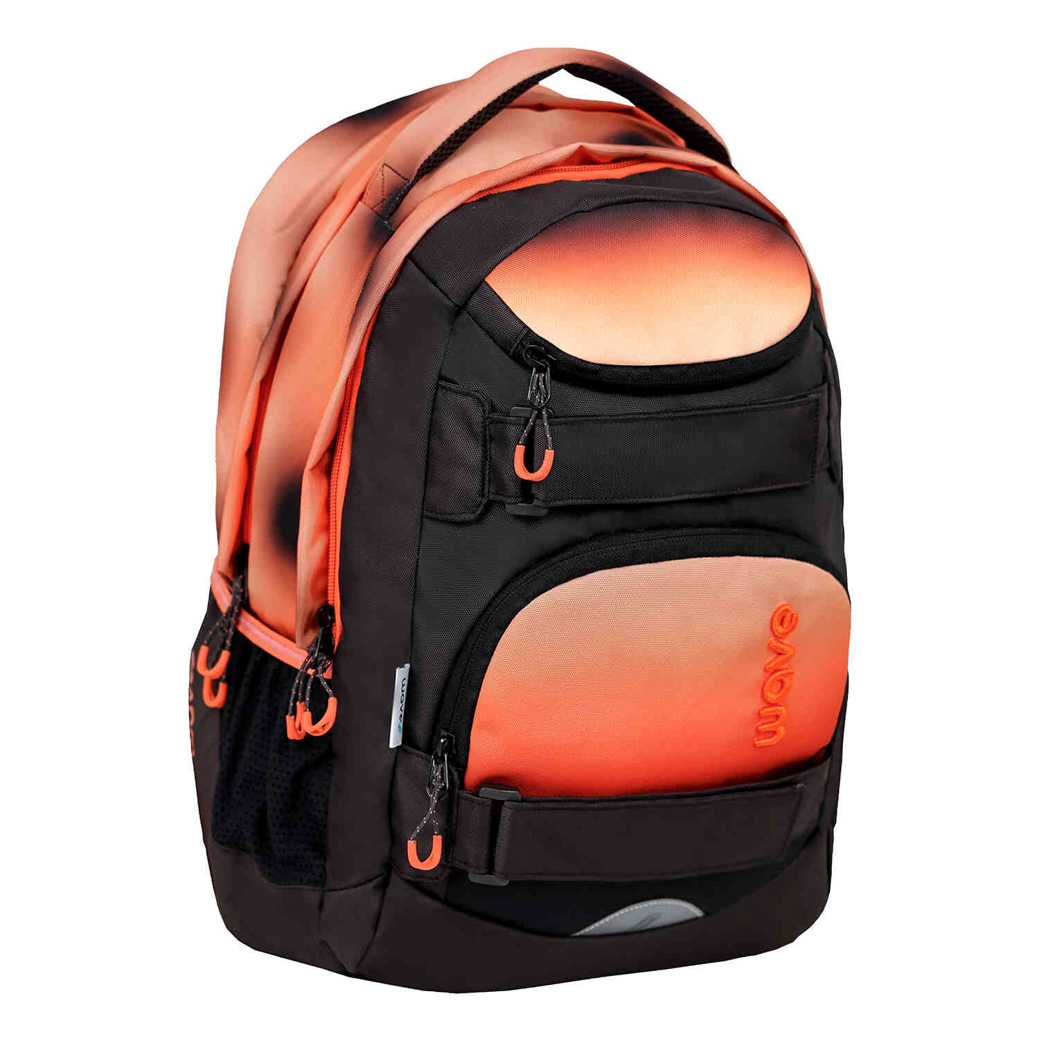 Wave Infinity Move Gradient Blooms backpack Set 5 Pcs