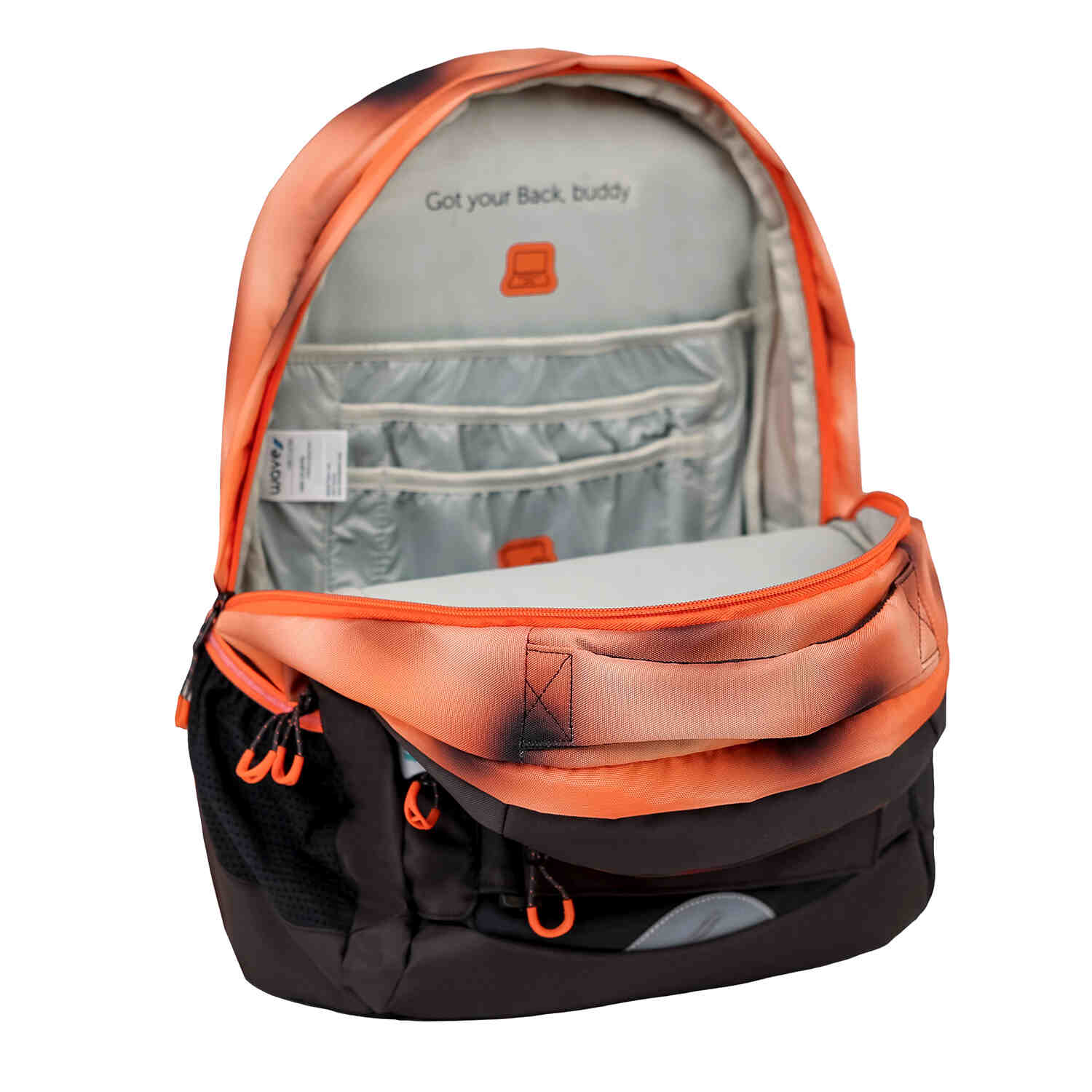 Wave Infinity Move Gradient Blooms backpack Set 5 Pcs