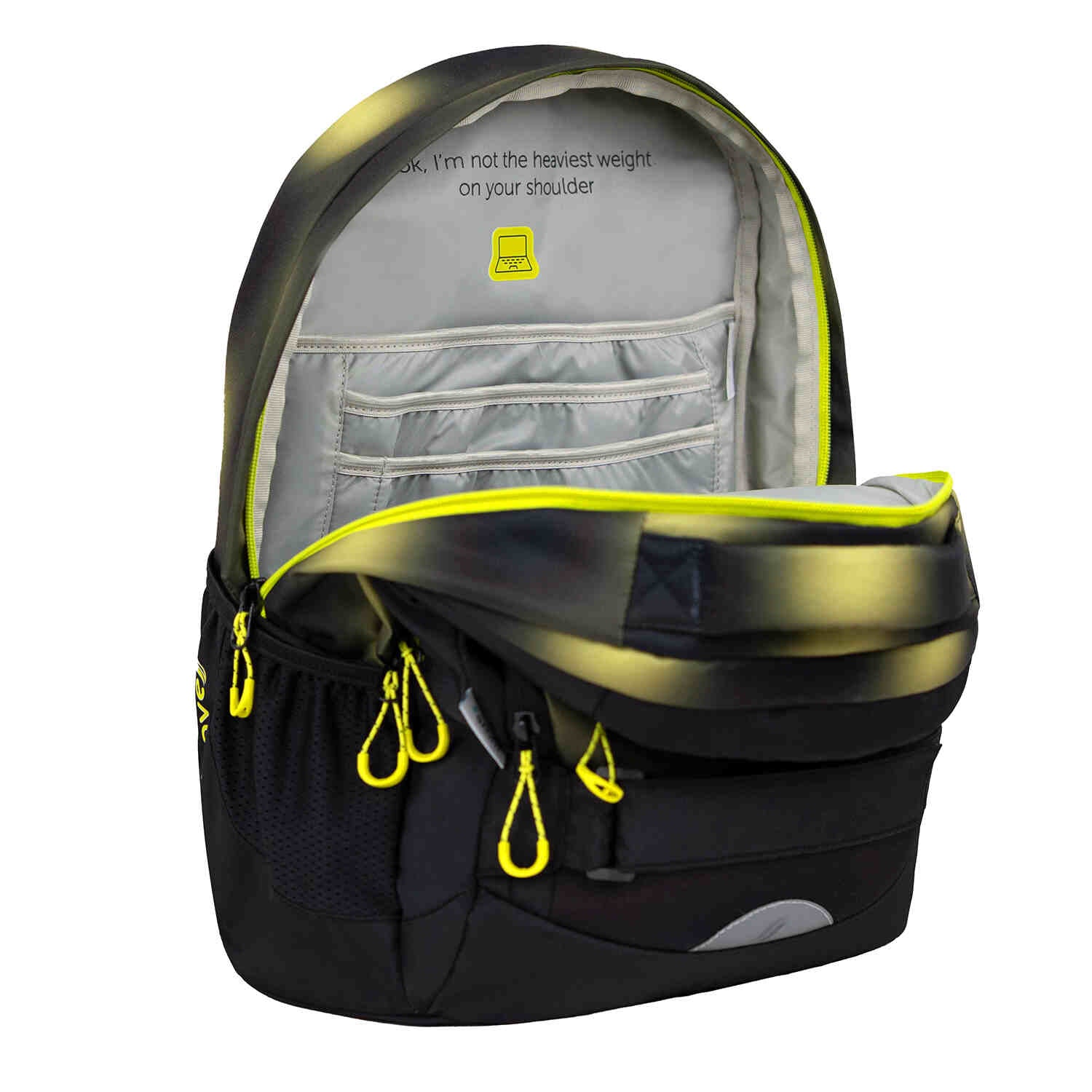 Wave Infinity Move Gradient Bold backpack Set 5 Pcs