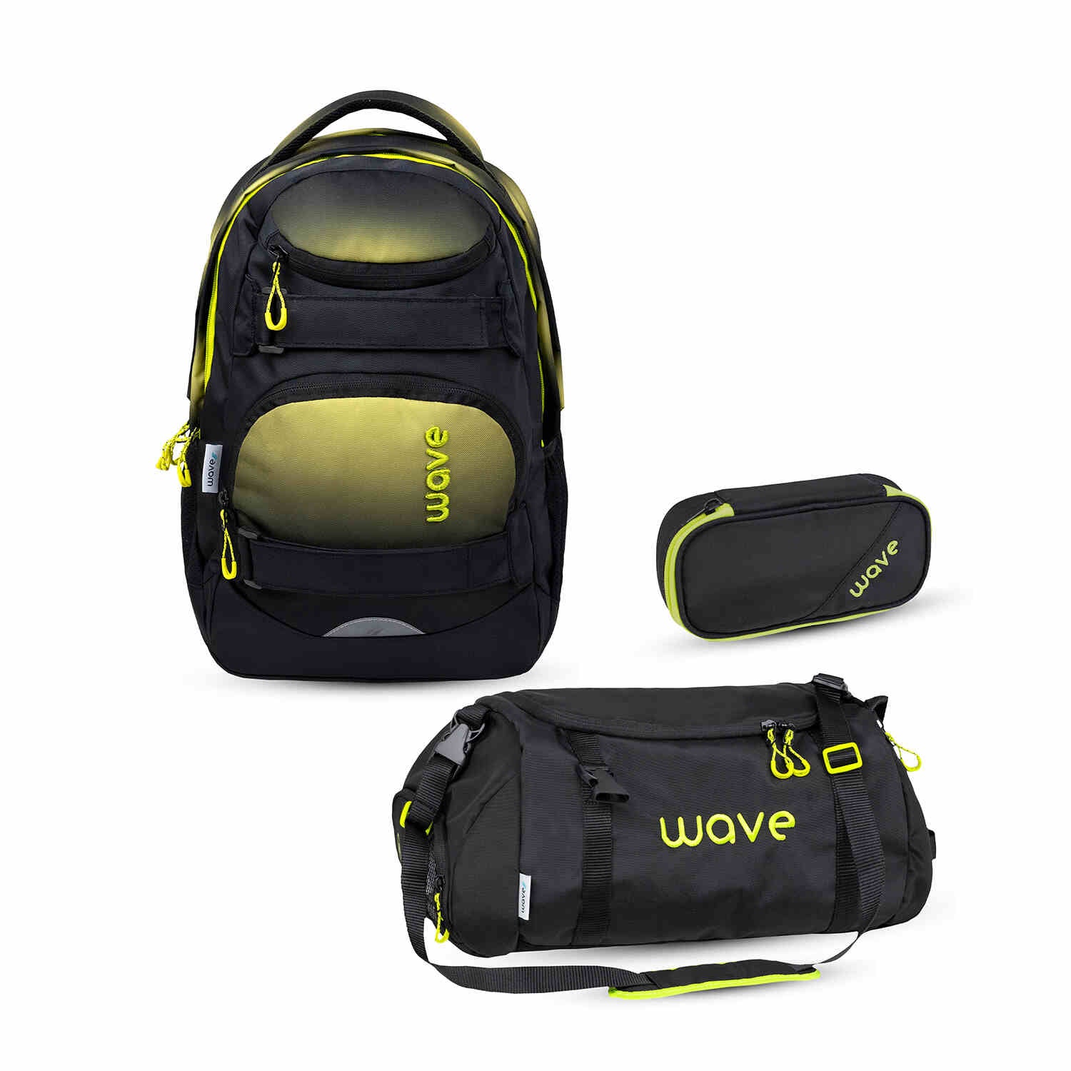 Wave Infinity Move Gradient Bold backpack set 3 Pcs