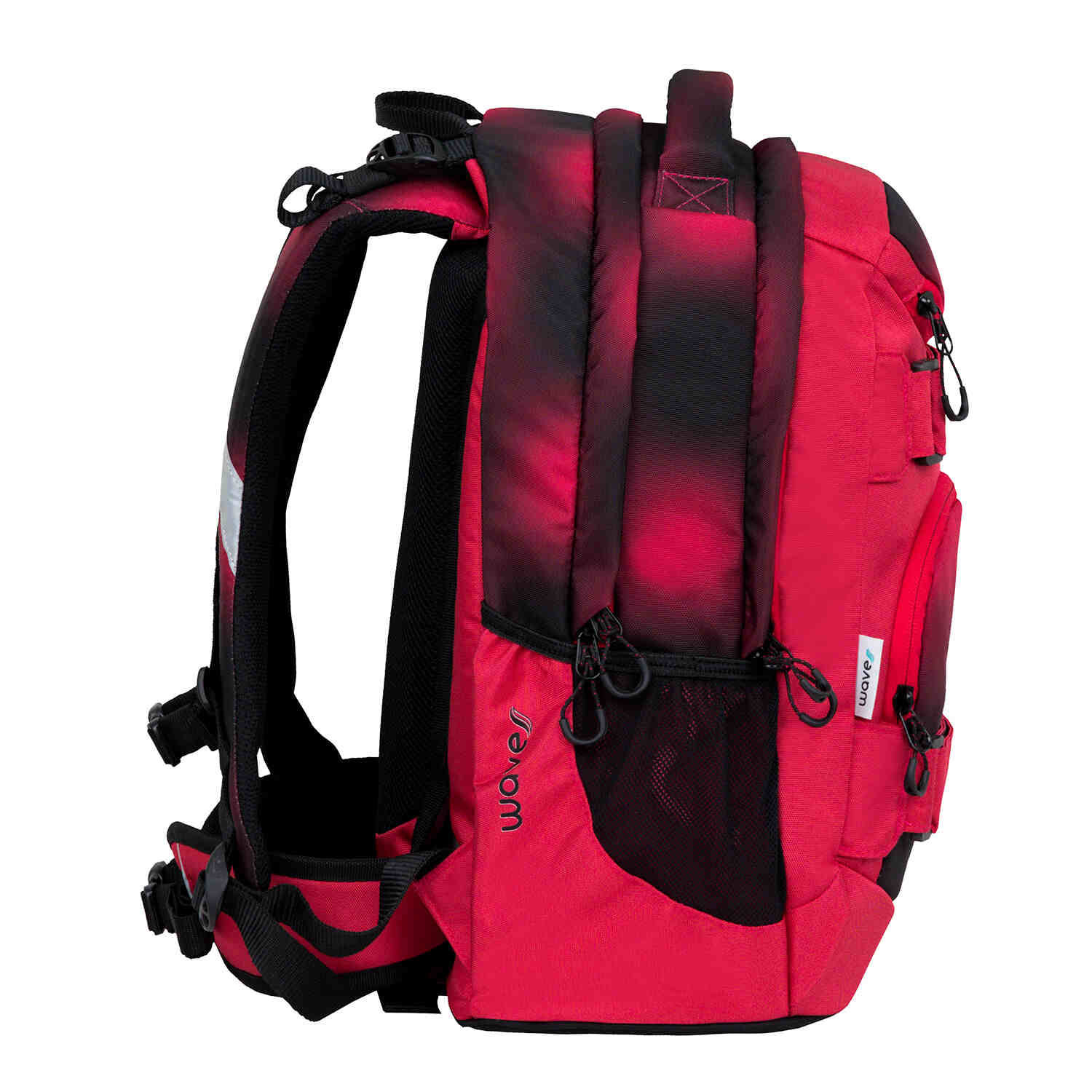Wave Infinity Move Gradient Meteor backpack Set 5 Pcs