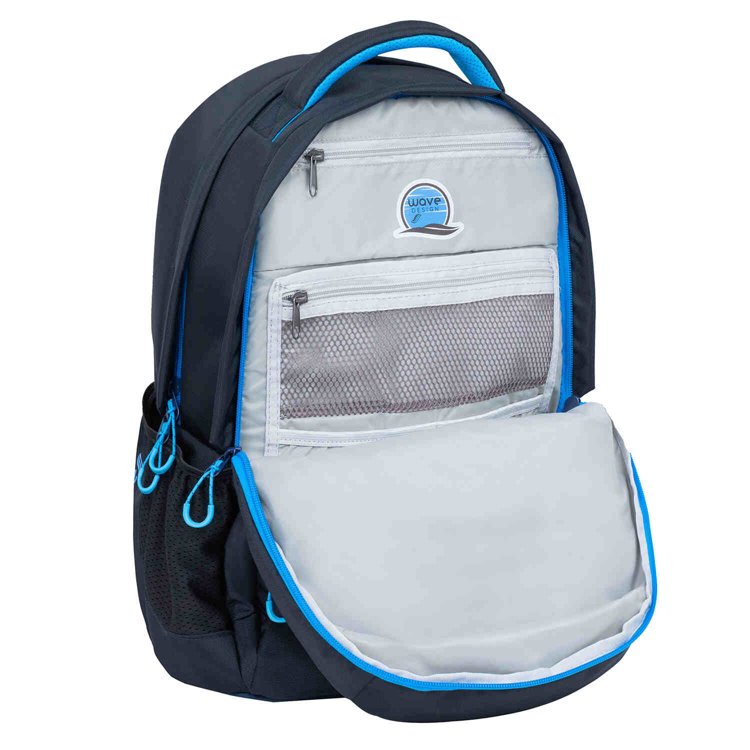 Wave Infinity Move Hazy Blue backpack set 3 Pcs