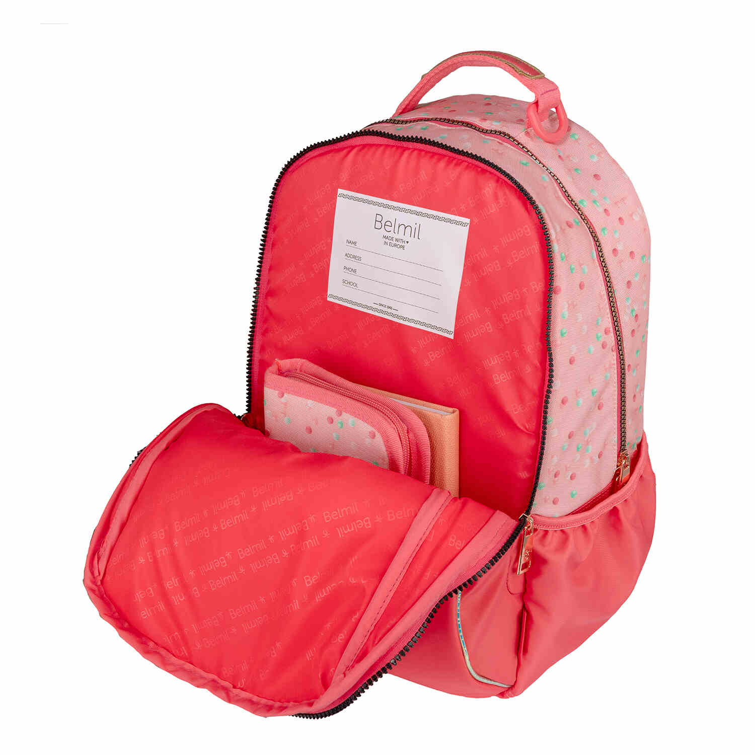 Premium Companion Rose Quartz school backpack