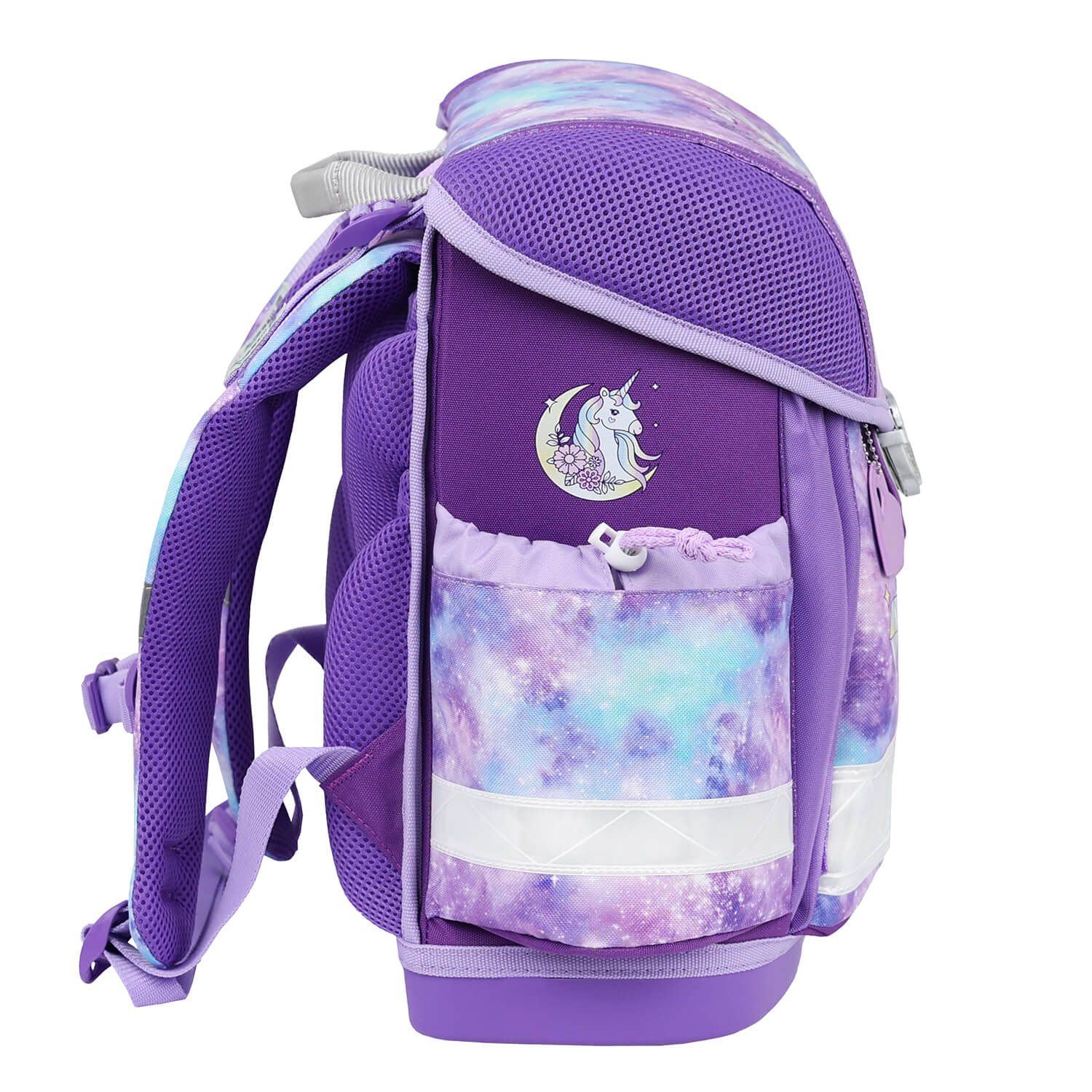 Classy Diamond Unicorn Schulranzen Set 4 tlg.