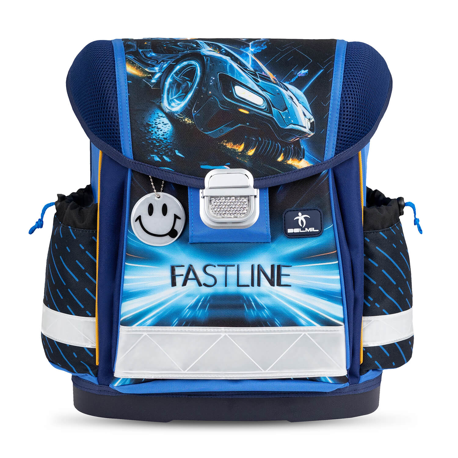 Classy Fastline schoolbag set with raincover 5 pcs