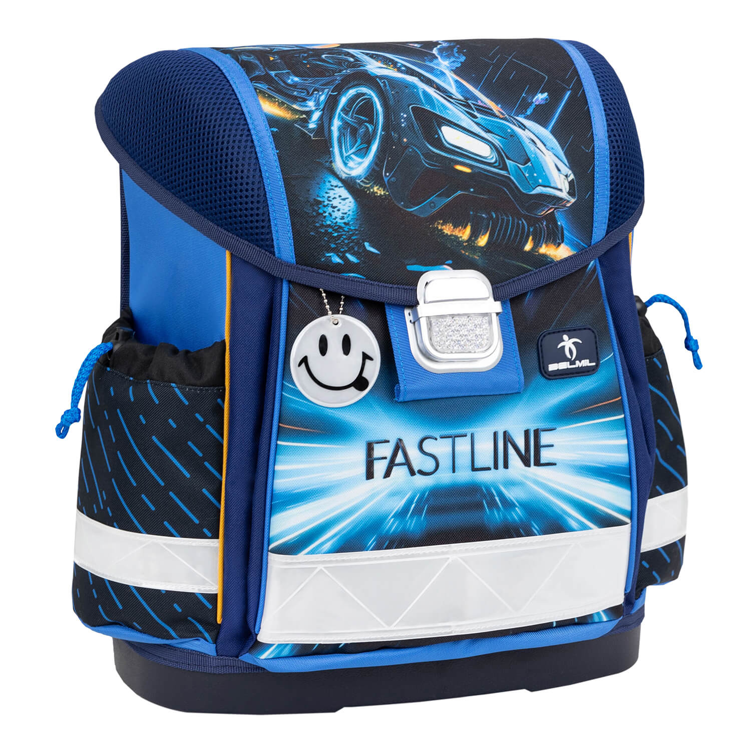 Classy Fastline schoolbag set with raincover 5 pcs