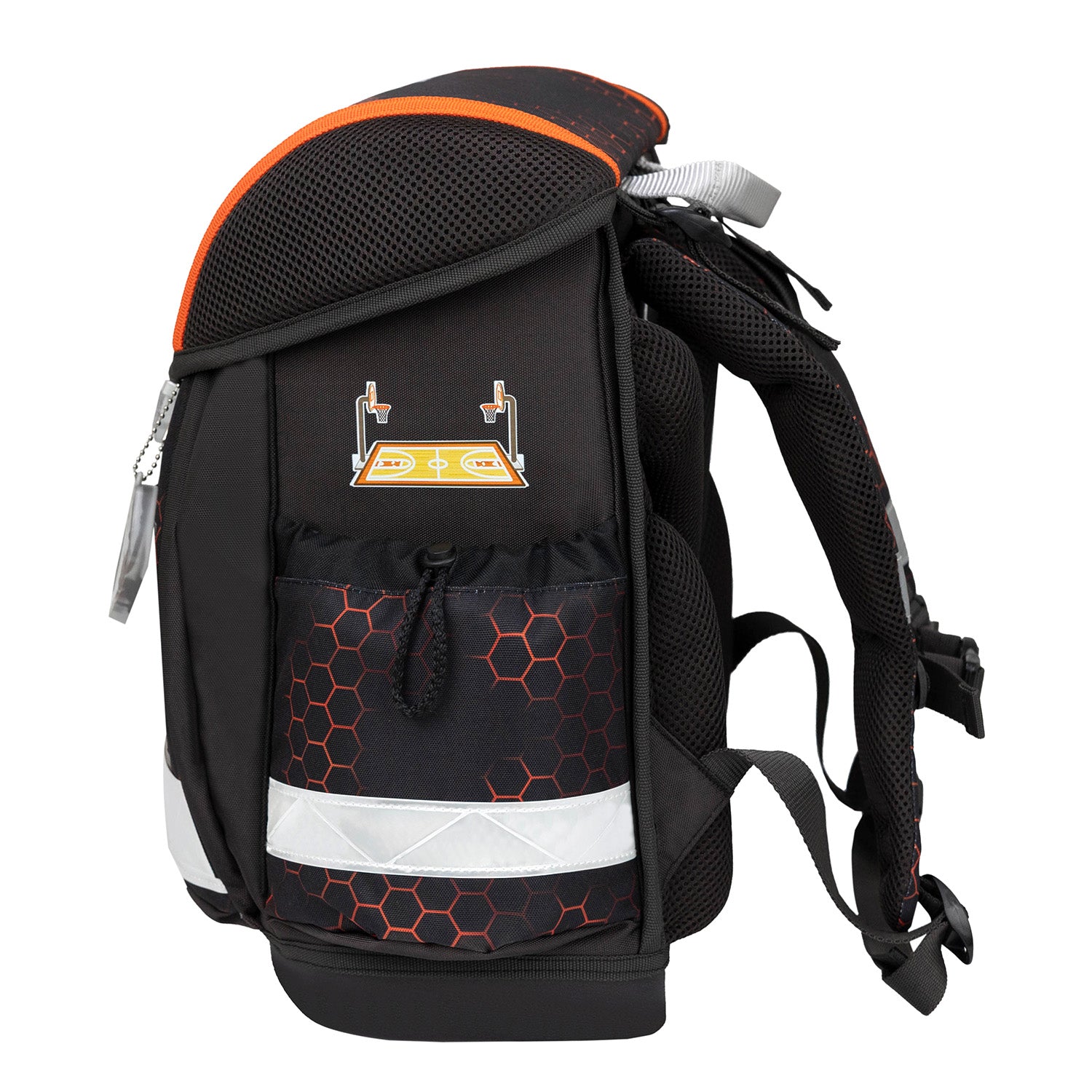 Ergonomic School Bag Set for Boys– Belmil Classy Basket Inferno (4 pcs)