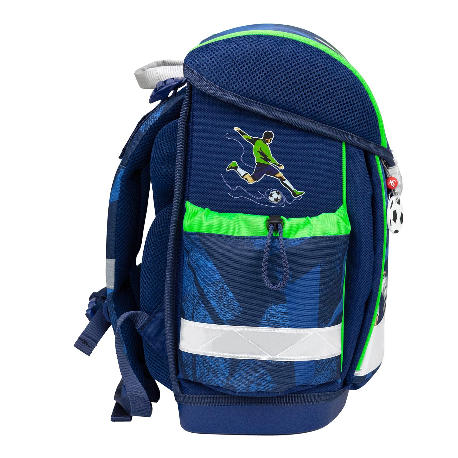 Ergonomisches Schulranzen-Set für Jungen – Belmil Classy Final Goal (4-tlg.)