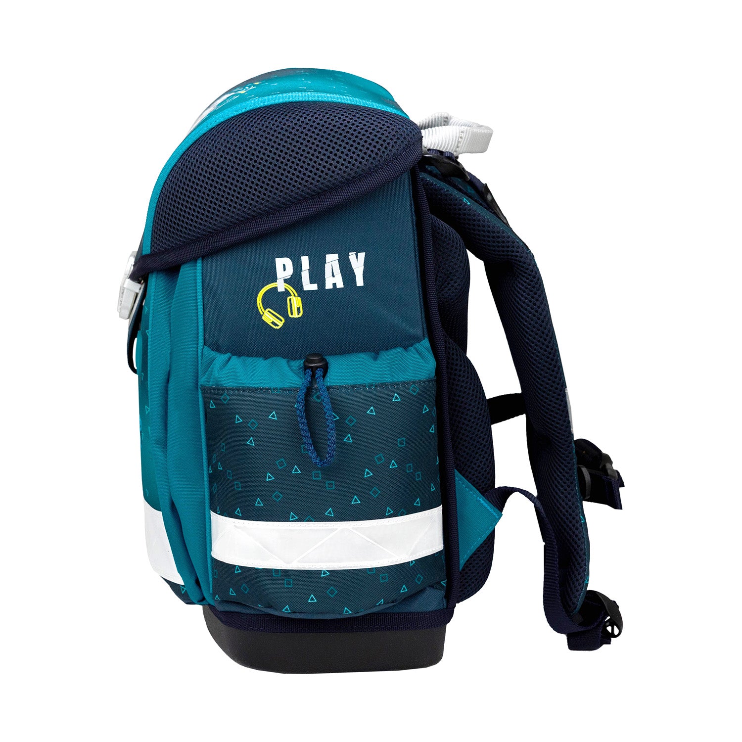 Spacious compartments of the Ergonomic School Bag Set for Boys– Belmil Classy Game Zone (4 pcs) designed for organization and practicality.