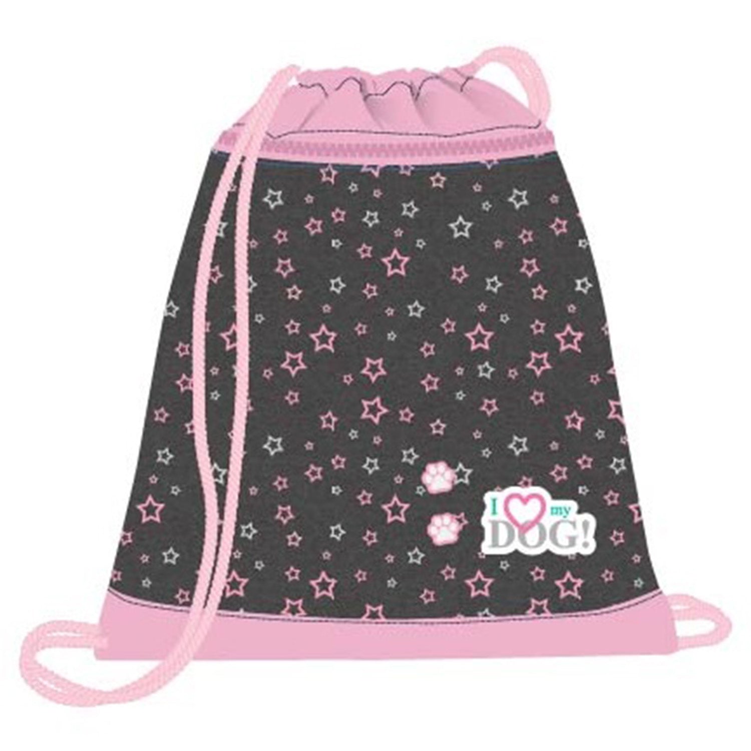 The lightweight construction of the Ergonomic School Bag Set for Girls – Belmil Classy Starry Paws (4 pcs) making it comfortable for young children.