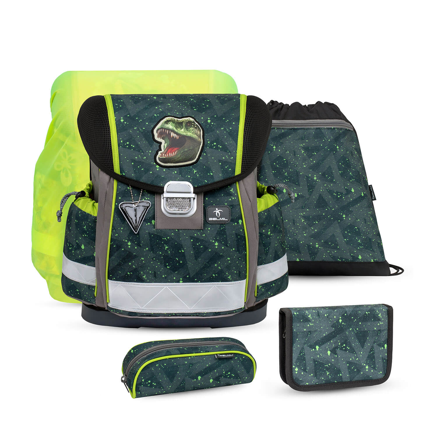 Classy T-Rex Roar Schulranzen Set 5 tlg.