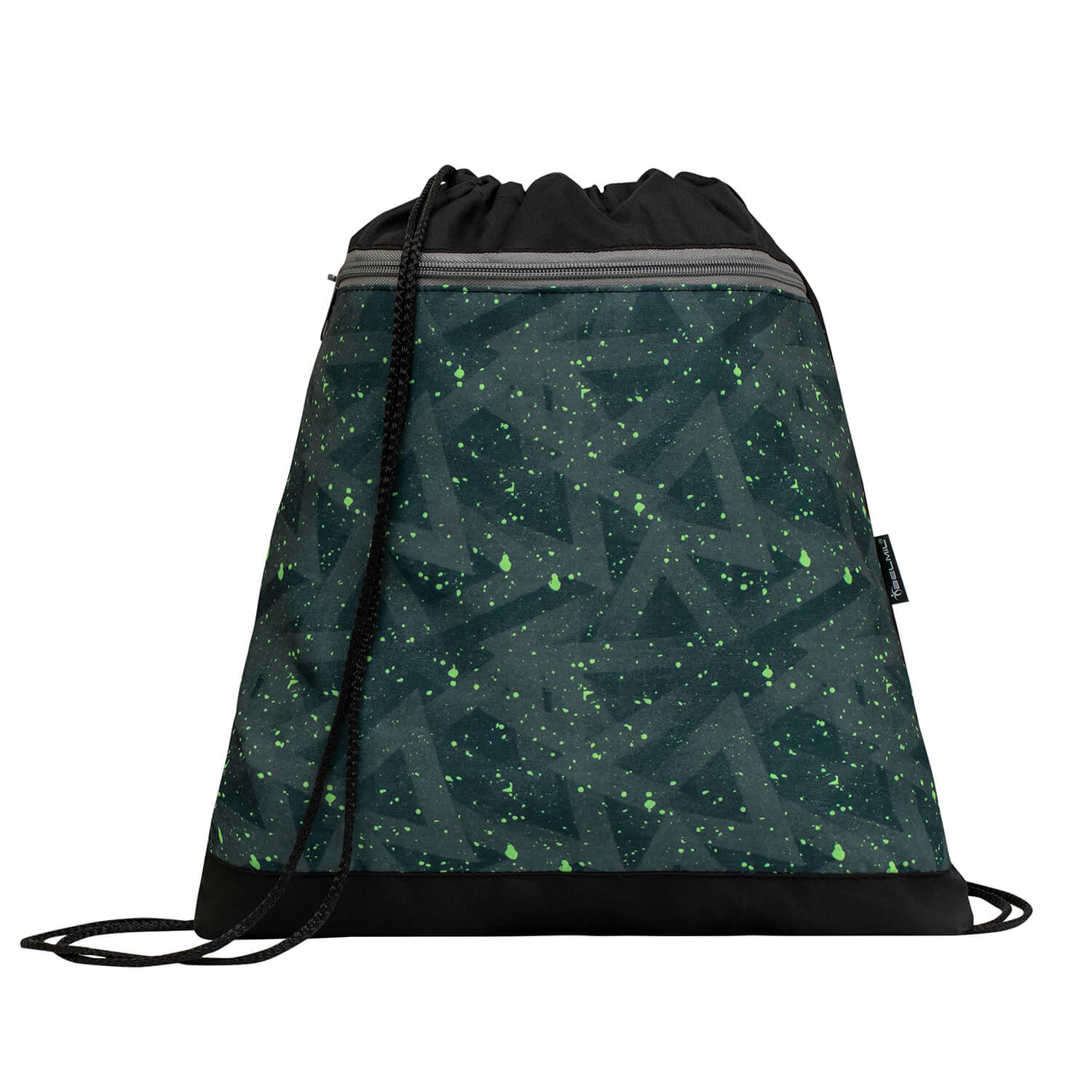 Classy Green Splash schoolbag set 6 pcs
