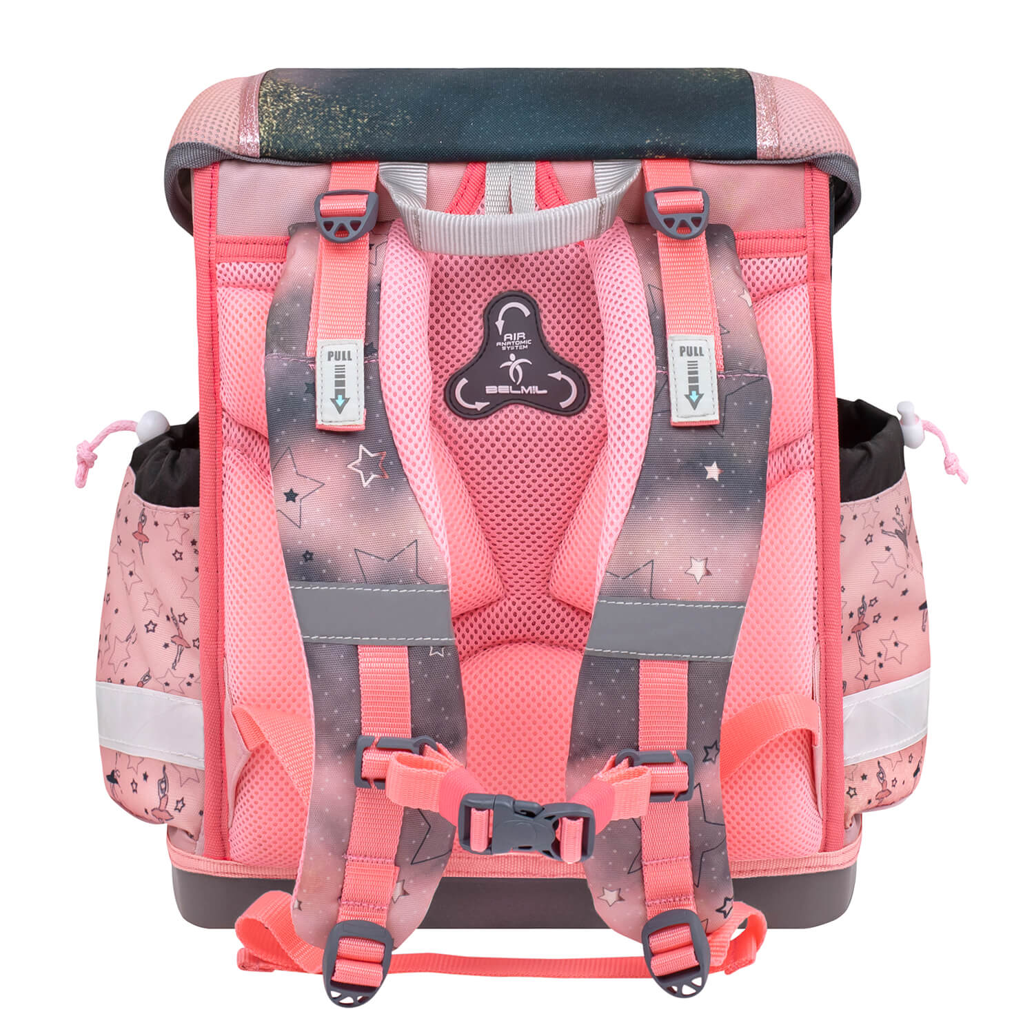Classy Ballerina Black Pink schoolbag set 5 pcs
