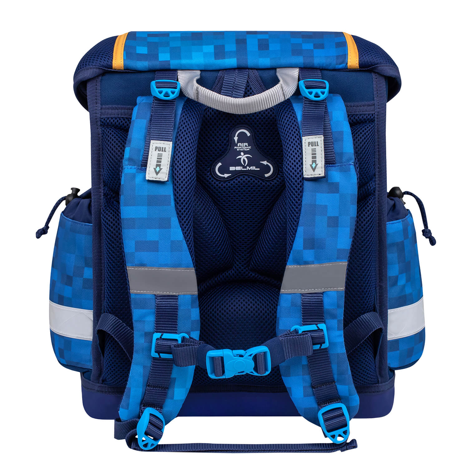 Classy Bulldozer schoolbag set 4 pcs