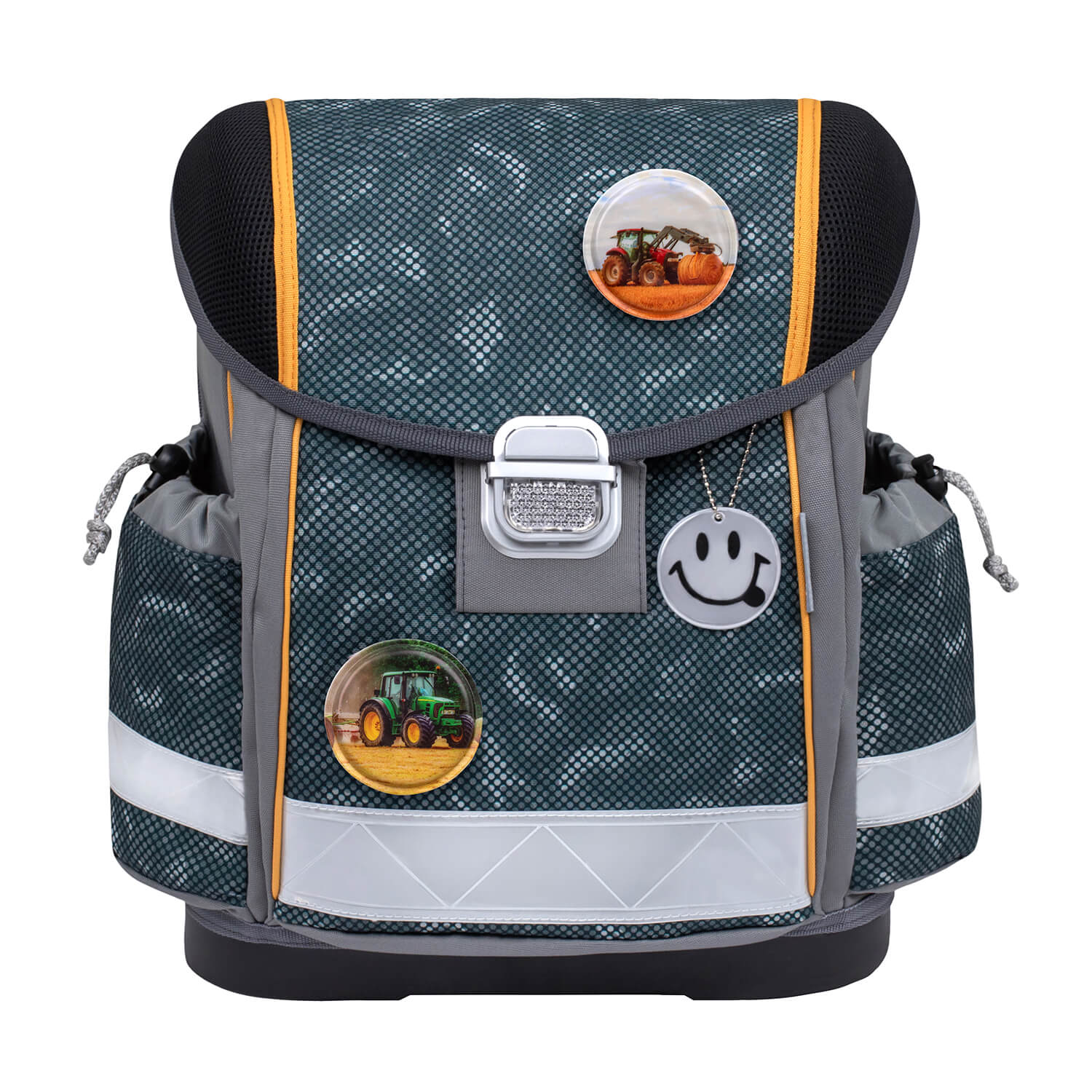 Classy Dark Dots schoolbag set 6 pcs