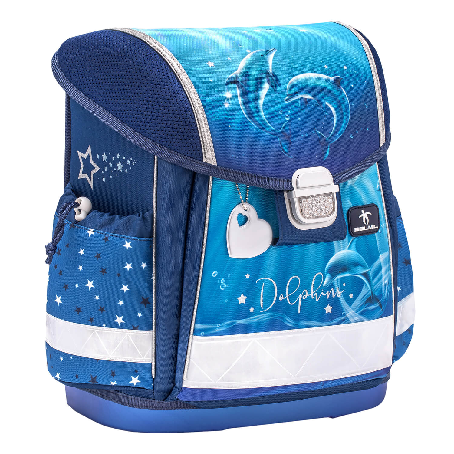 Classy Dolphins Schulranzen Set 4 tlg.
