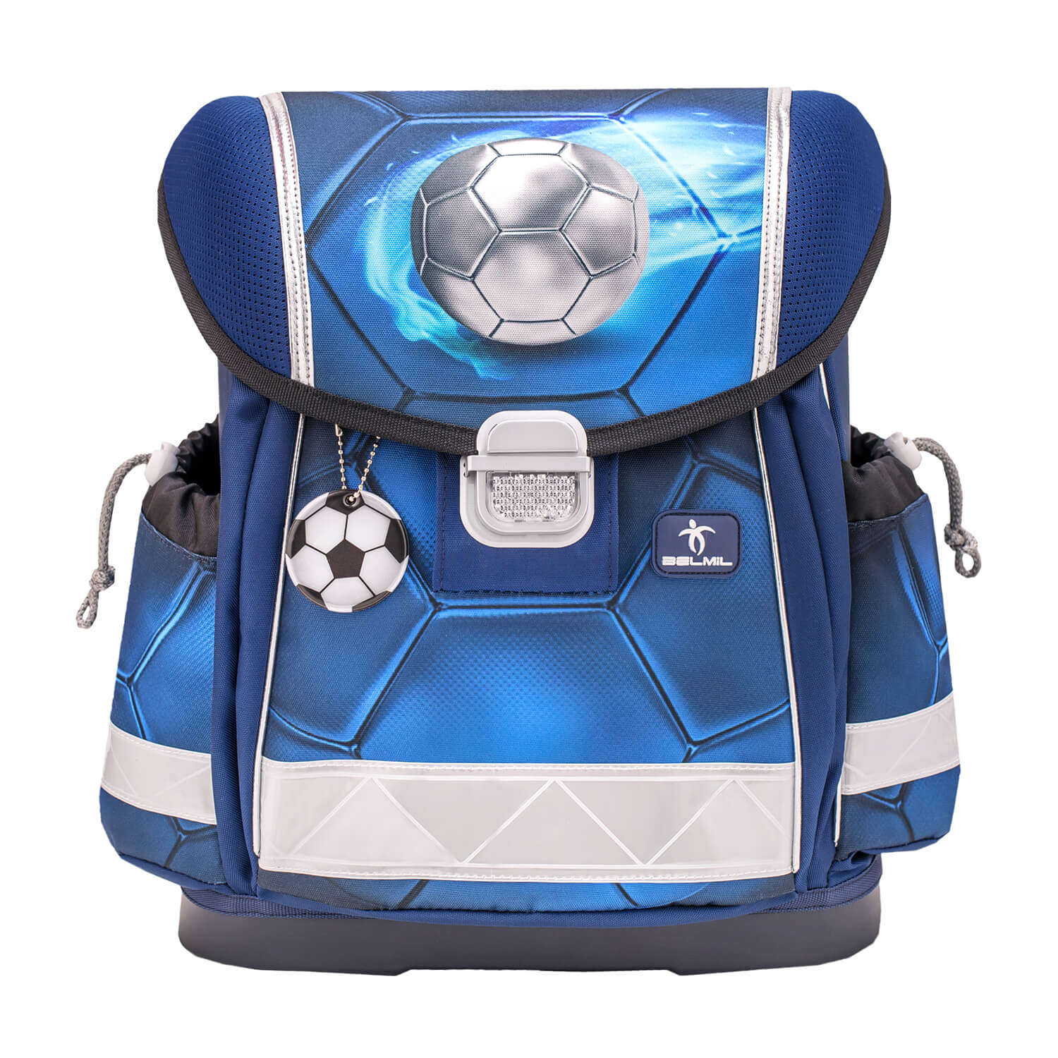 Classy Football 4 Schulranzen Set mit Regenhülle 5 Stück