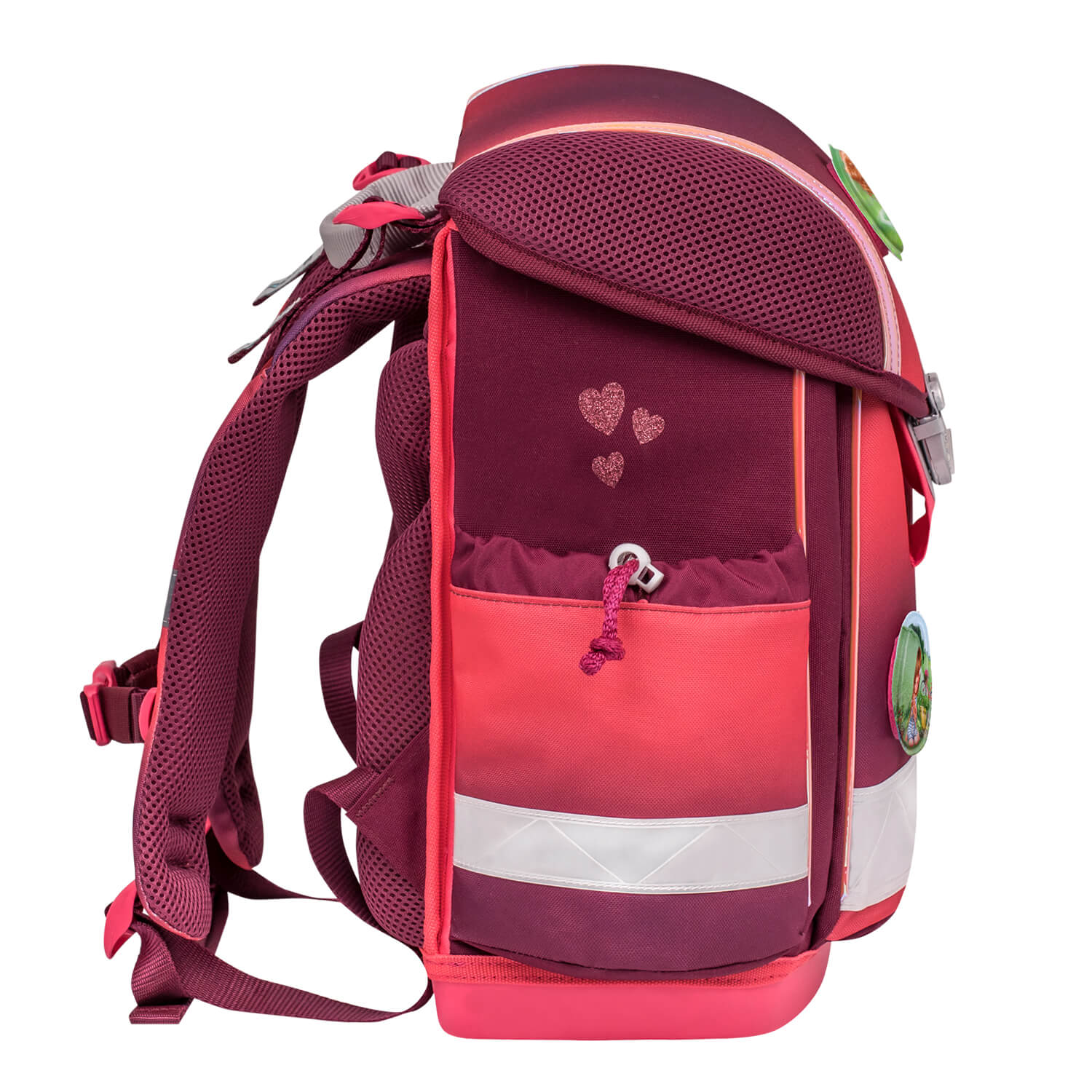 Classy Mahogany schoolbag set 6 pcs