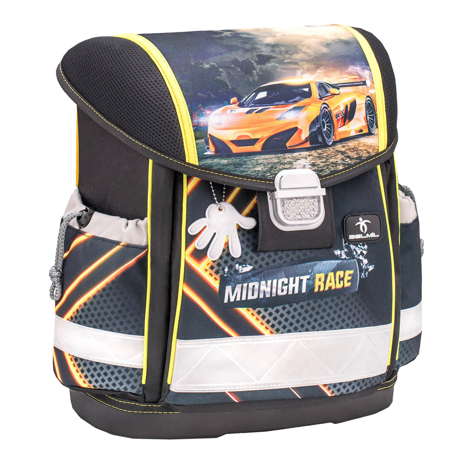 Classy Midnight Race schoolbag set 5 pcs