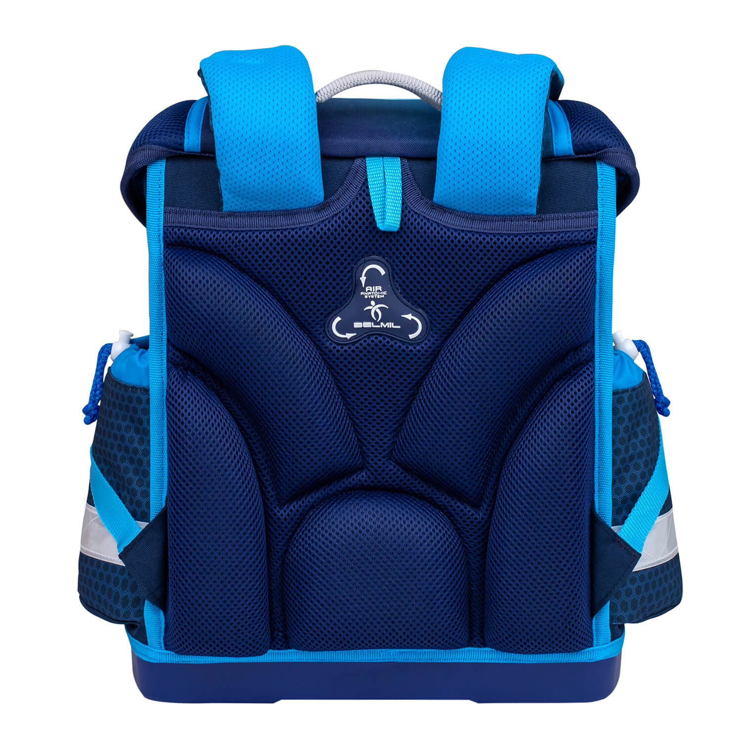 Classy Racing Blue Neon schoolbag set 5 pcs