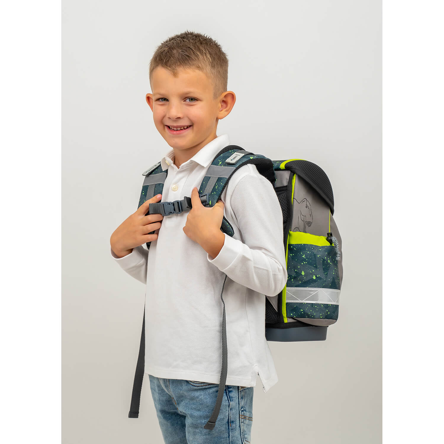 Classy T-Rex Roar Schulranzen Set 5 tlg.