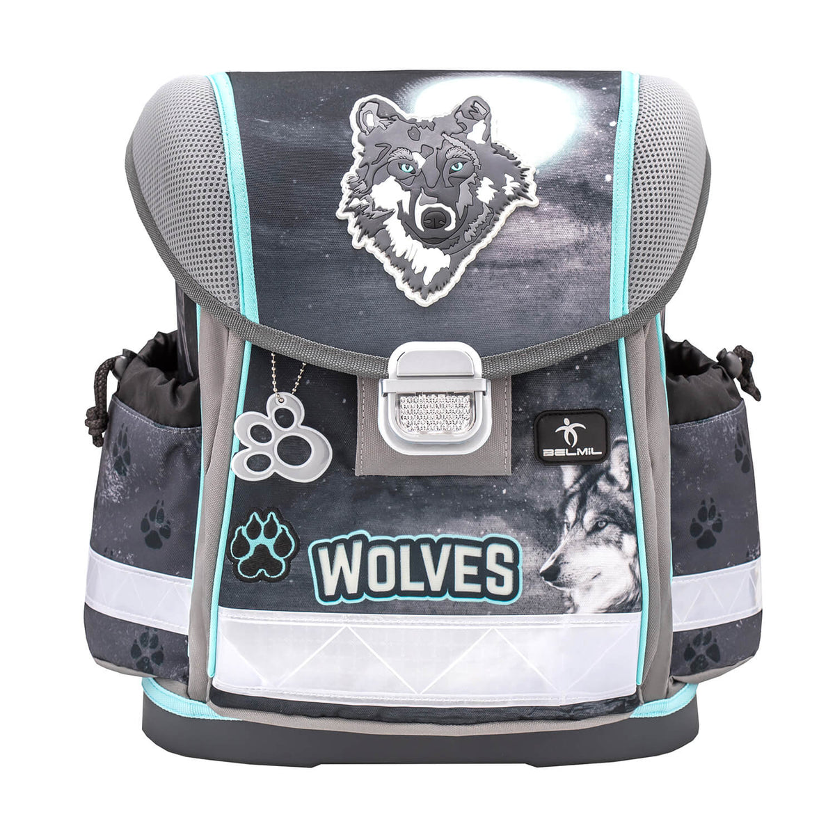 Ergonomic School Bag – Belmil Classy Wolves