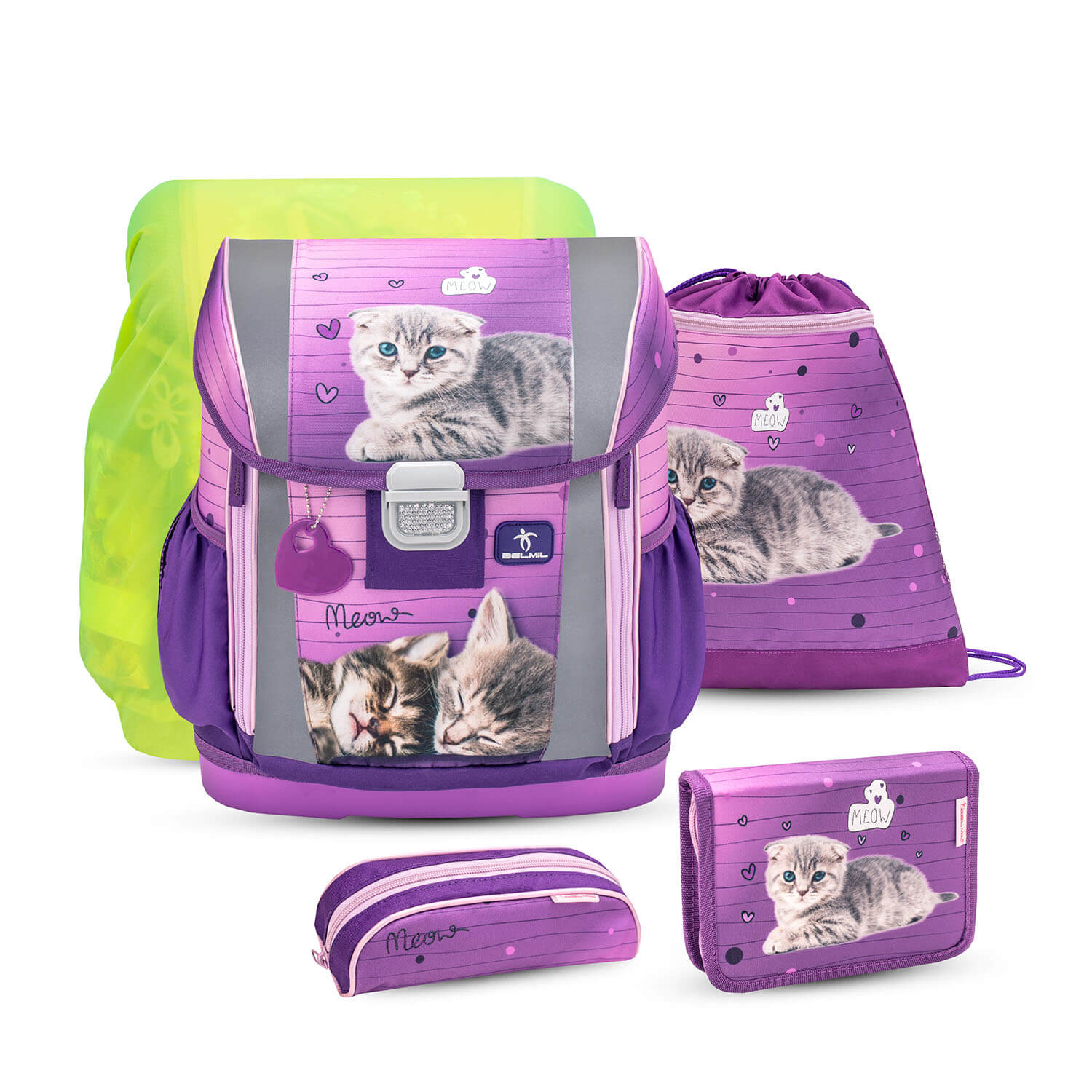 Customize Me Little Caty schoolbag set 5 pcs