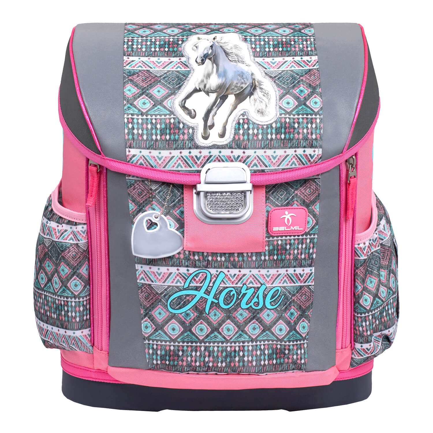 Customize Me Horse Aruba Blue Schulranzen Set 5 tlg.